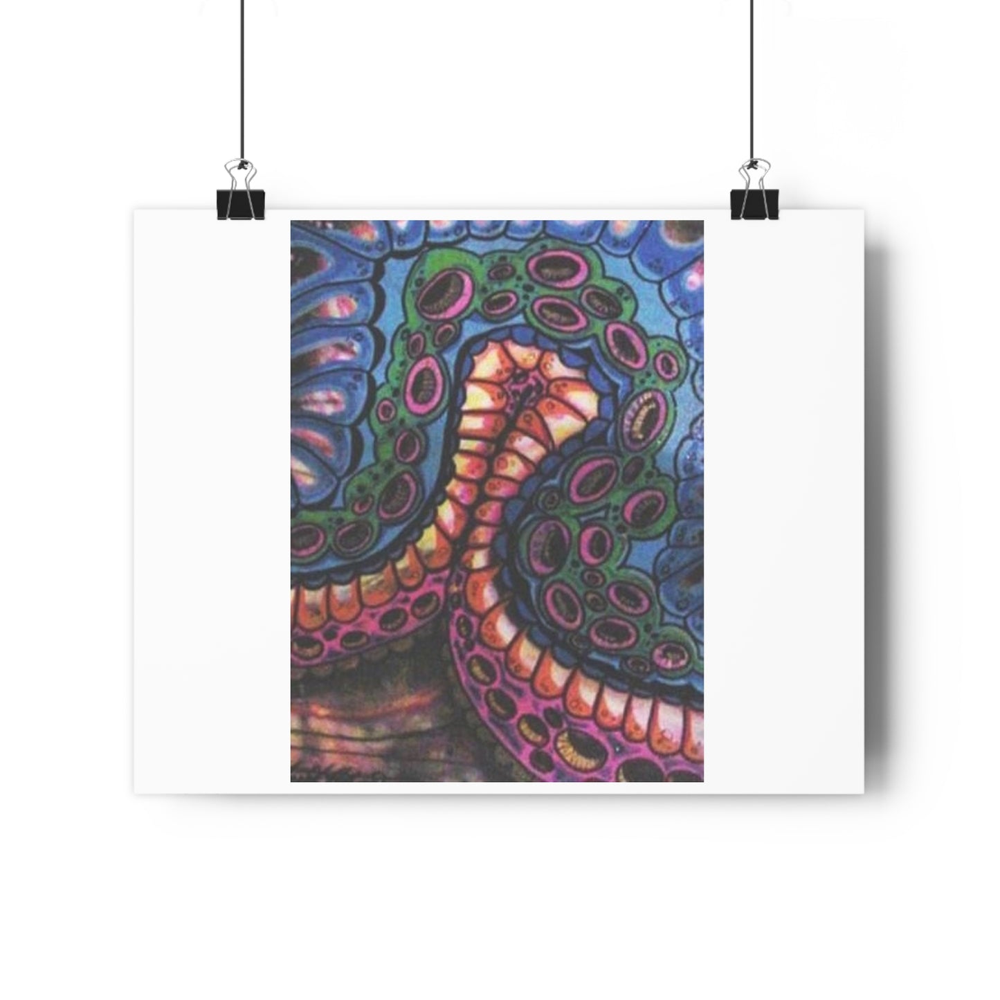 "Octopi”- Giclée Art Print by artist David Hilborn