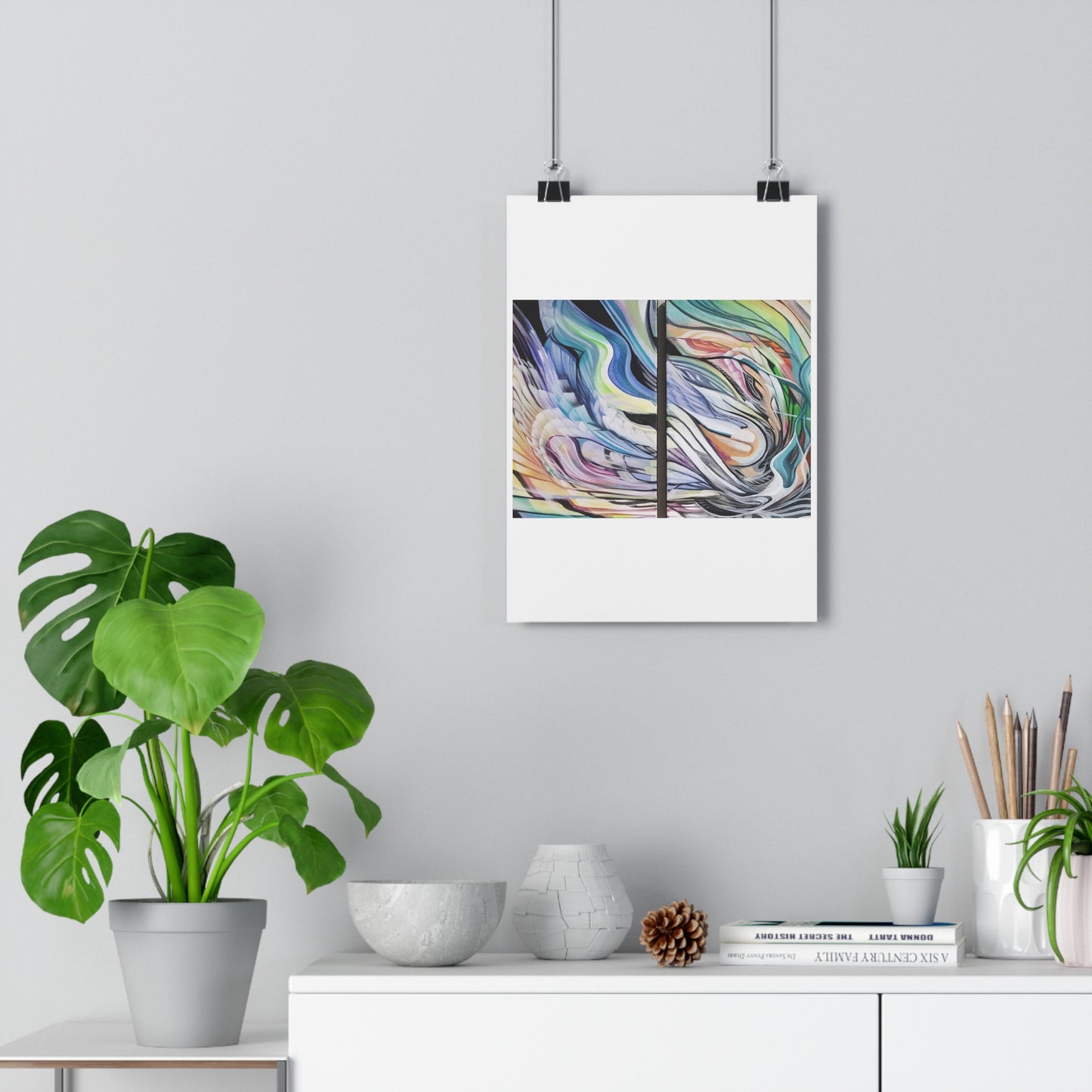 "Flow”- Giclée Art Print by artist David Hilborn