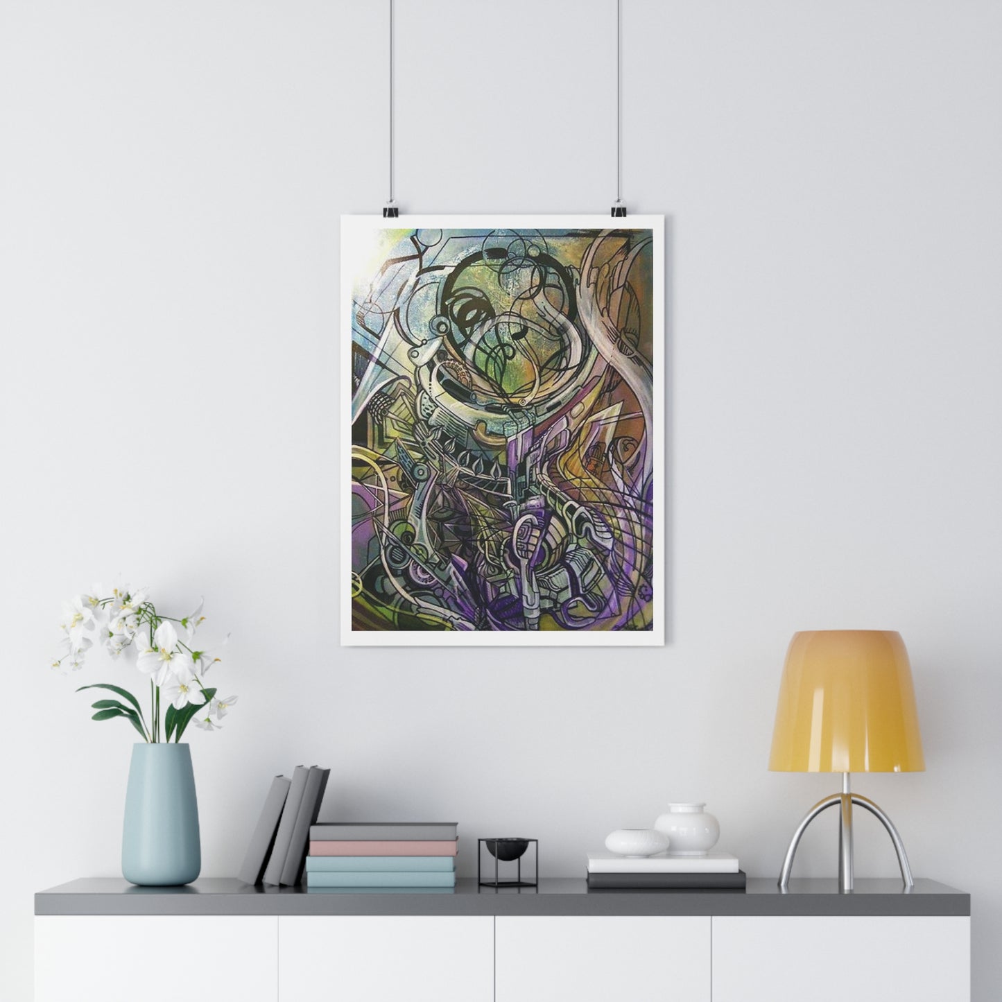 "Duocolor”- Giclée Art Print by artist David Hilborn