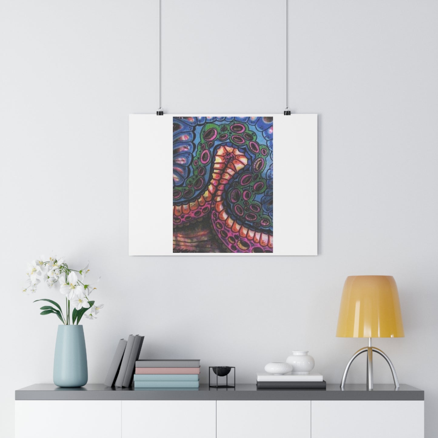 "Octopi”- Giclée Art Print by artist David Hilborn