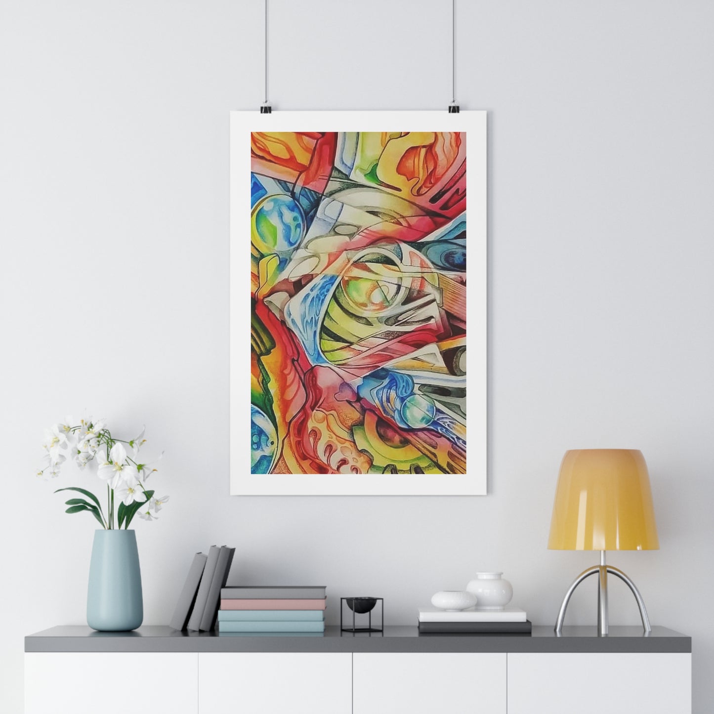 “Technicolor Lens 2”- Giclée Art Print by artist David Hilborn