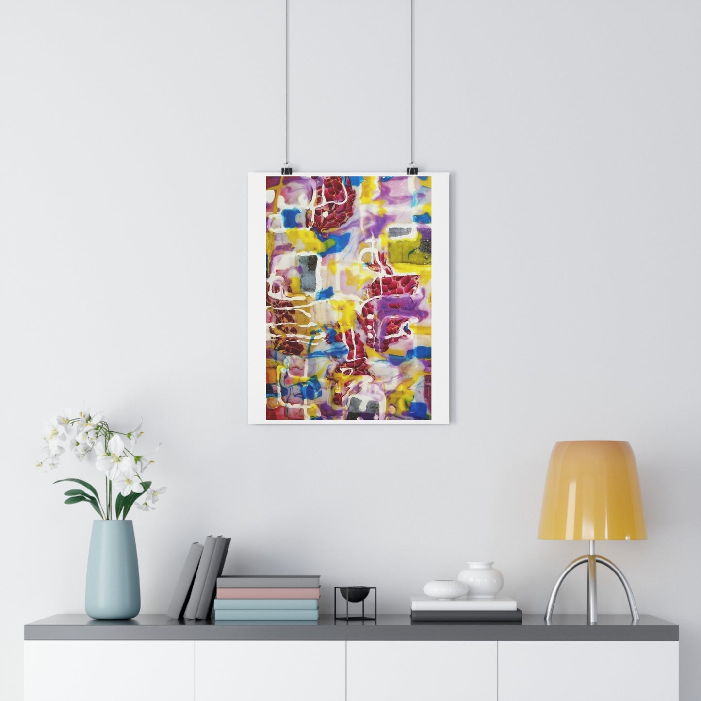 "Technicolor Razzle Dazzle”- Giclée Art Print by artist David Hilborn