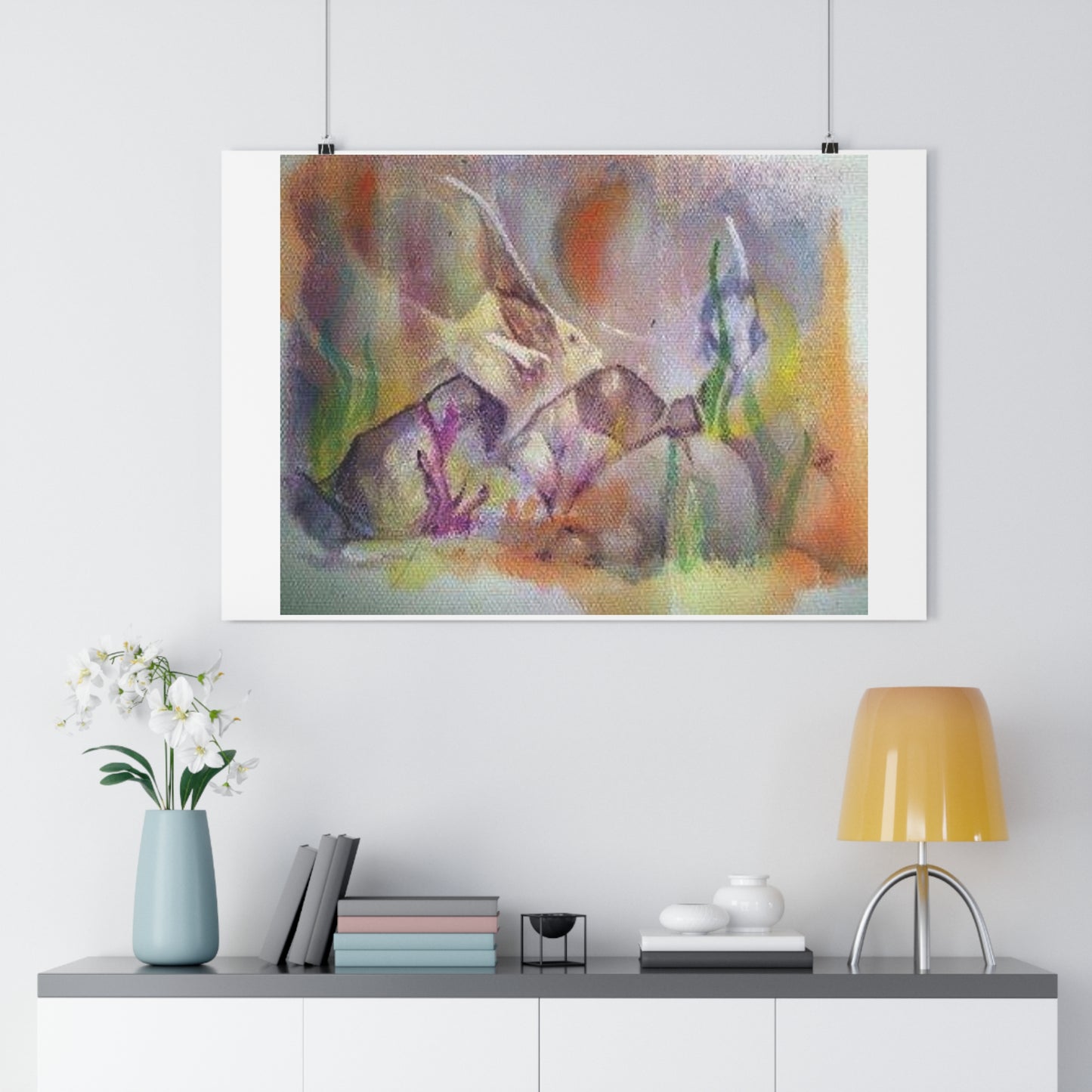 "Angelic”- Giclée Art Print by artist David Hilborn