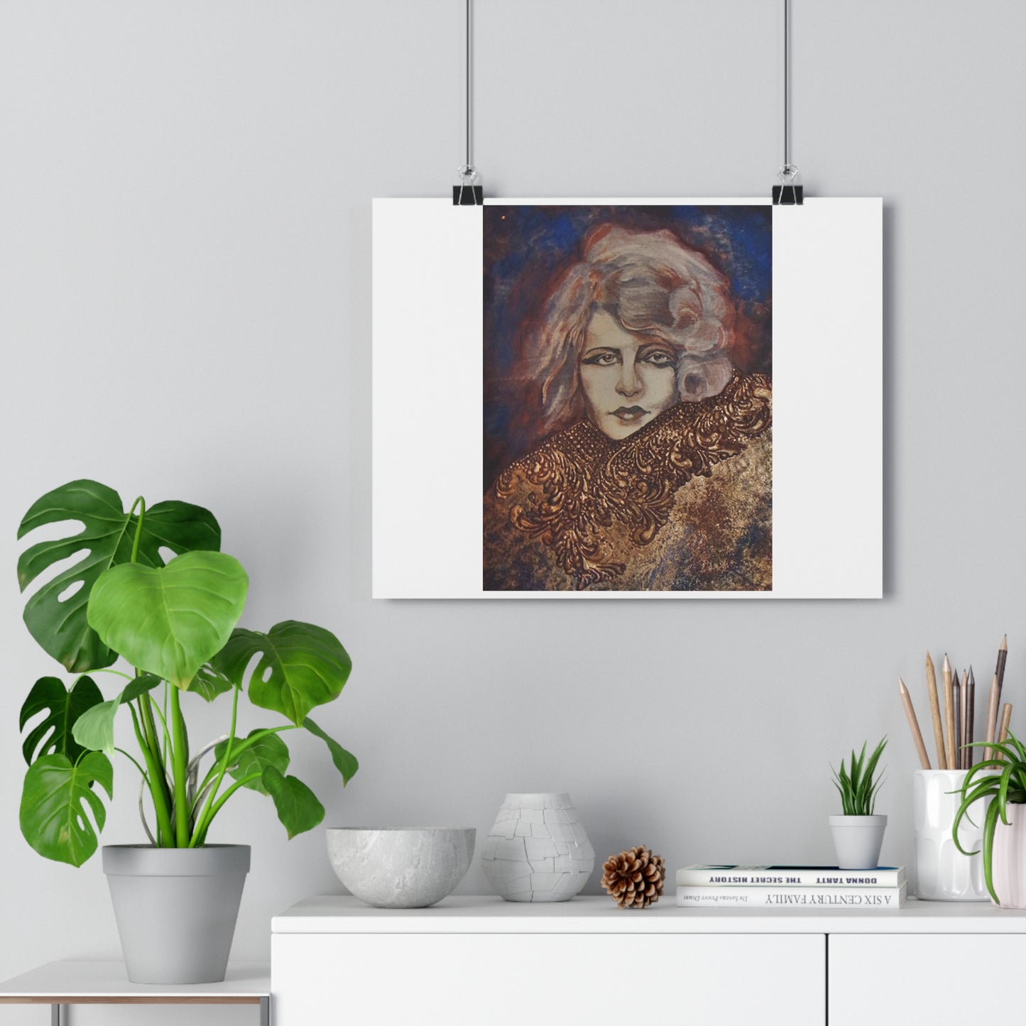 "Flora”- Giclée Art Print by artist David Hilborn