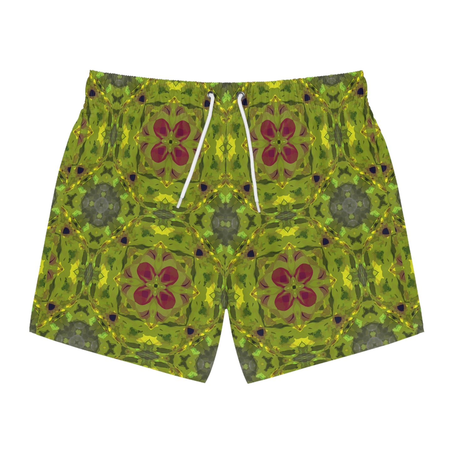 “Matte Leaf” - Swim Trunks by Artist David Hilborn