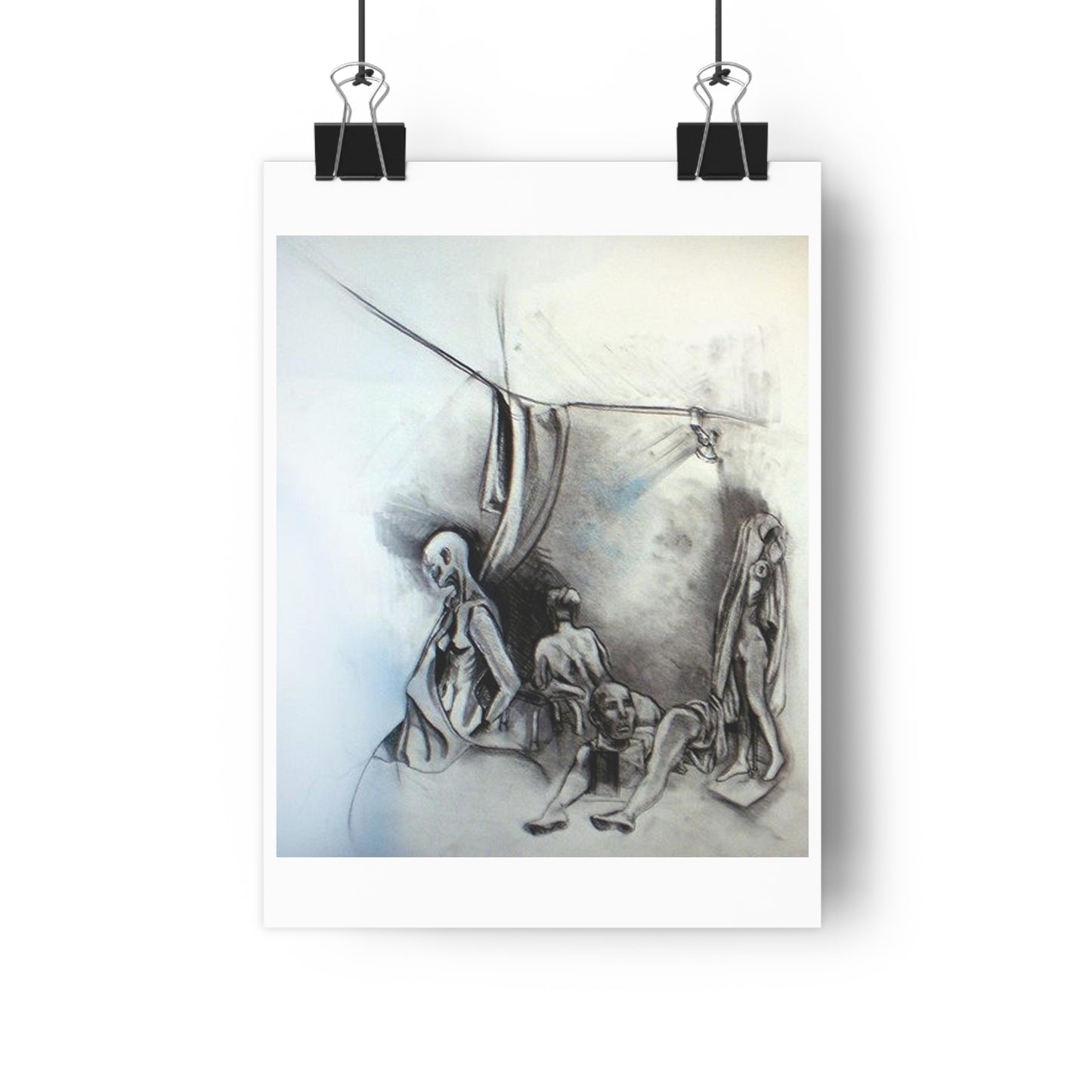 "Staged”- Giclée Art Print by artist David Hilborn