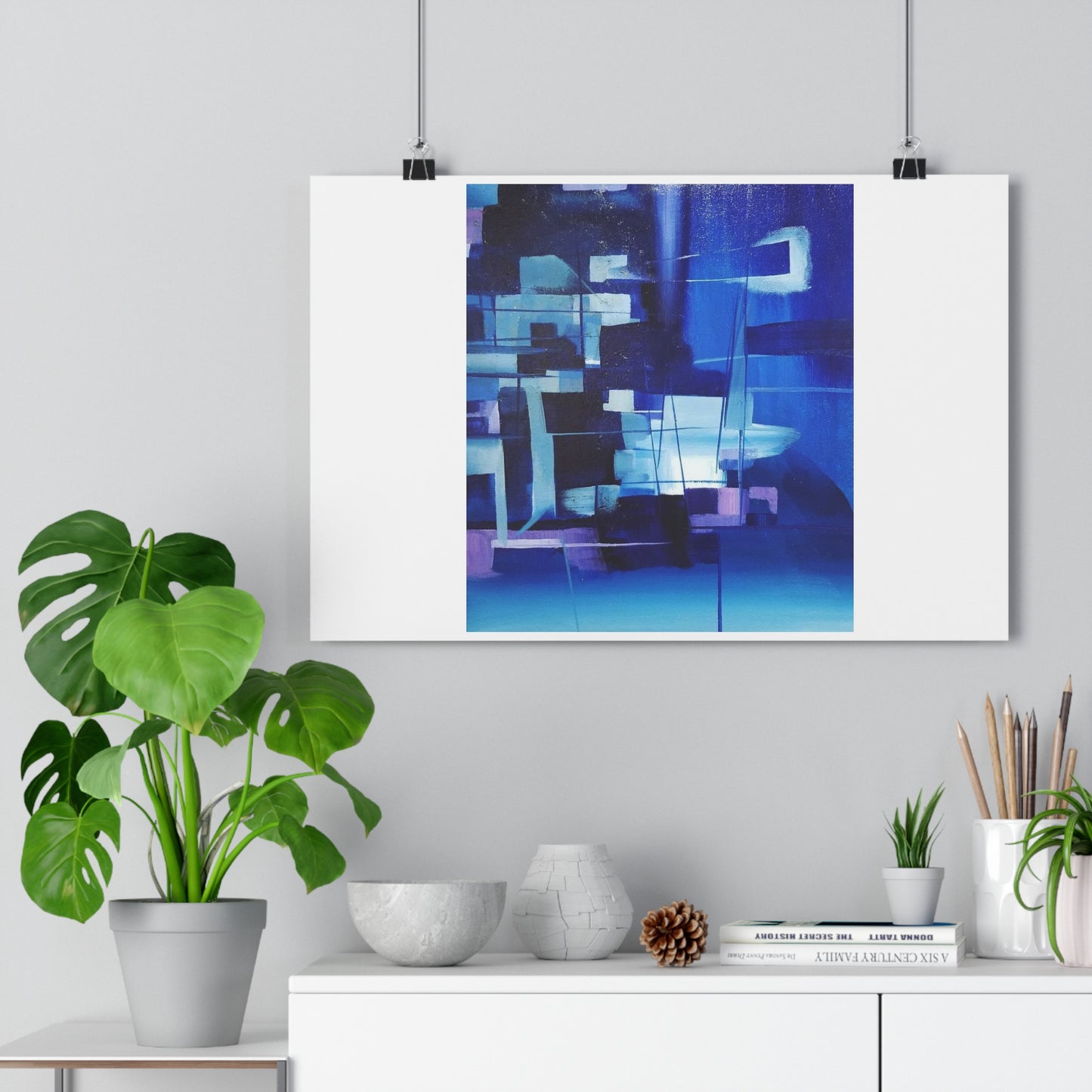 "Cobalt”- Giclée Art Print by artist David Hilborn