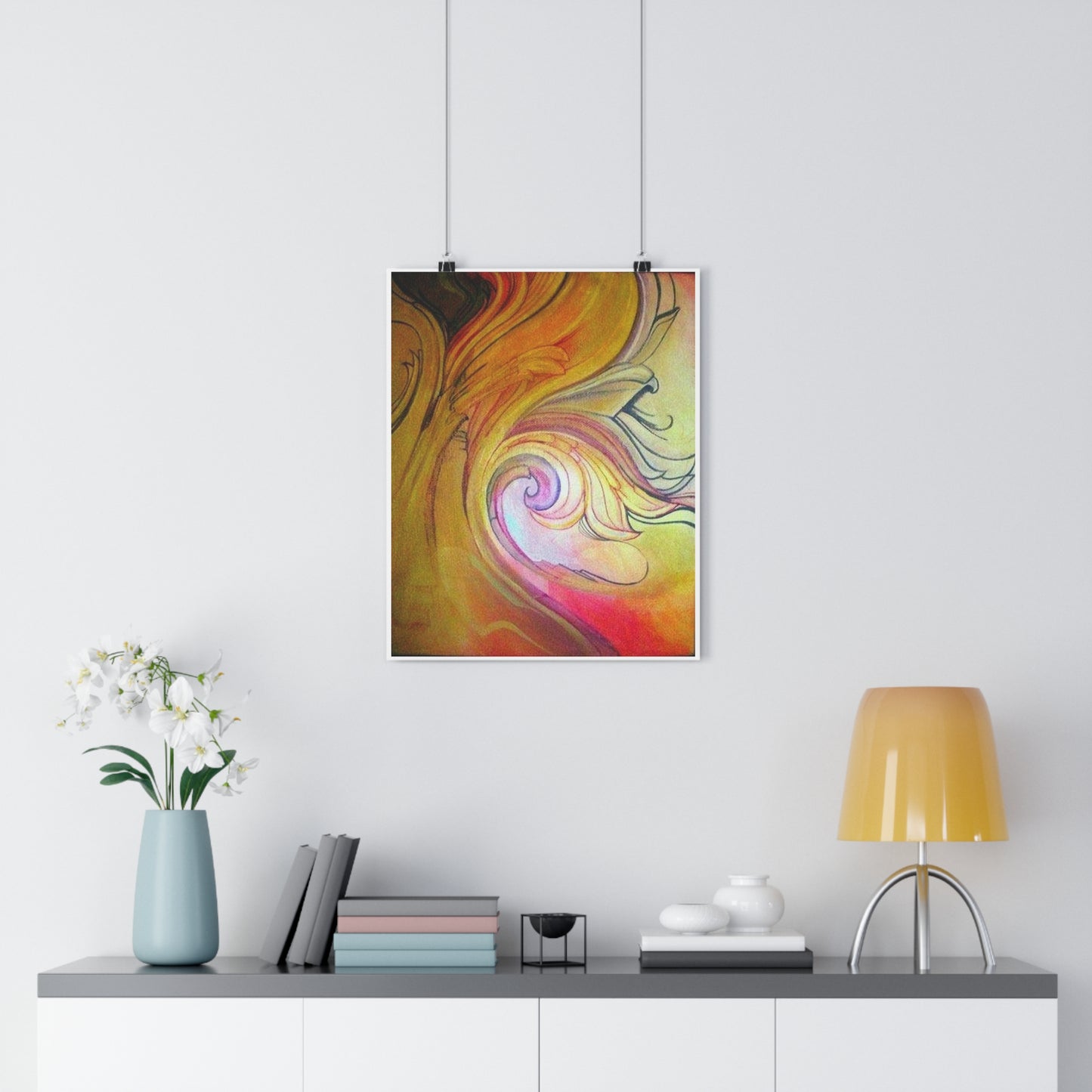 "Sol Flow”- Giclée Art Print by artist David Hilborn