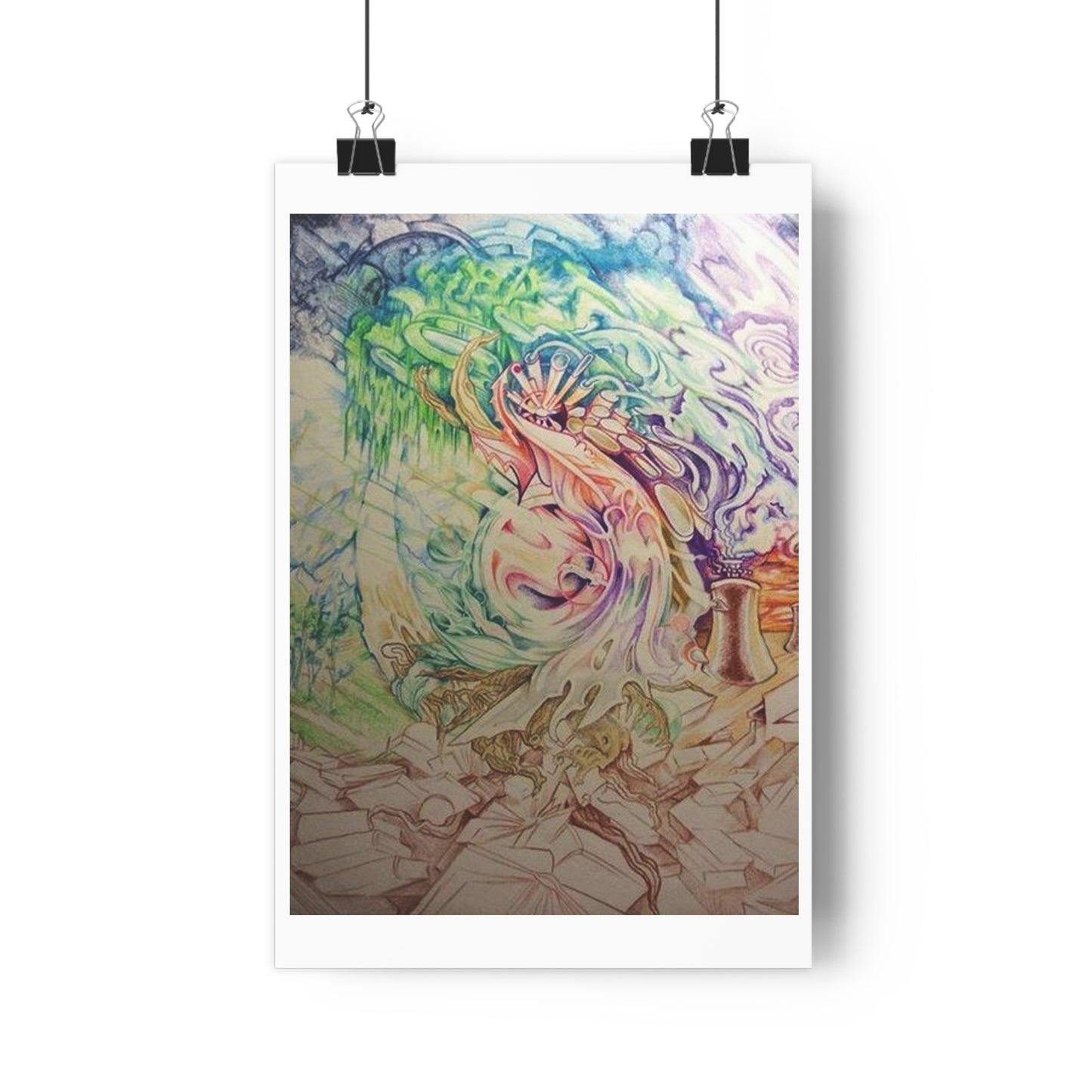 "Rooted in Literature”- Giclée Art Print by artist David Hilborn