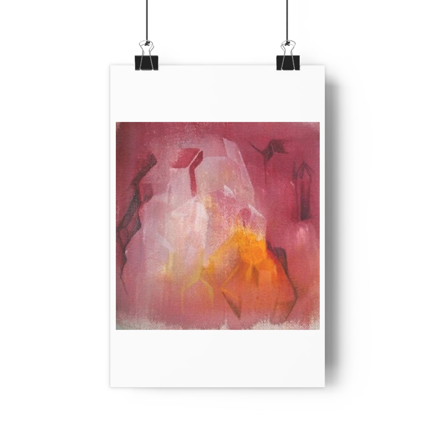 "Raspberry Citrine”- Giclée Art Print by artist David Hilborn