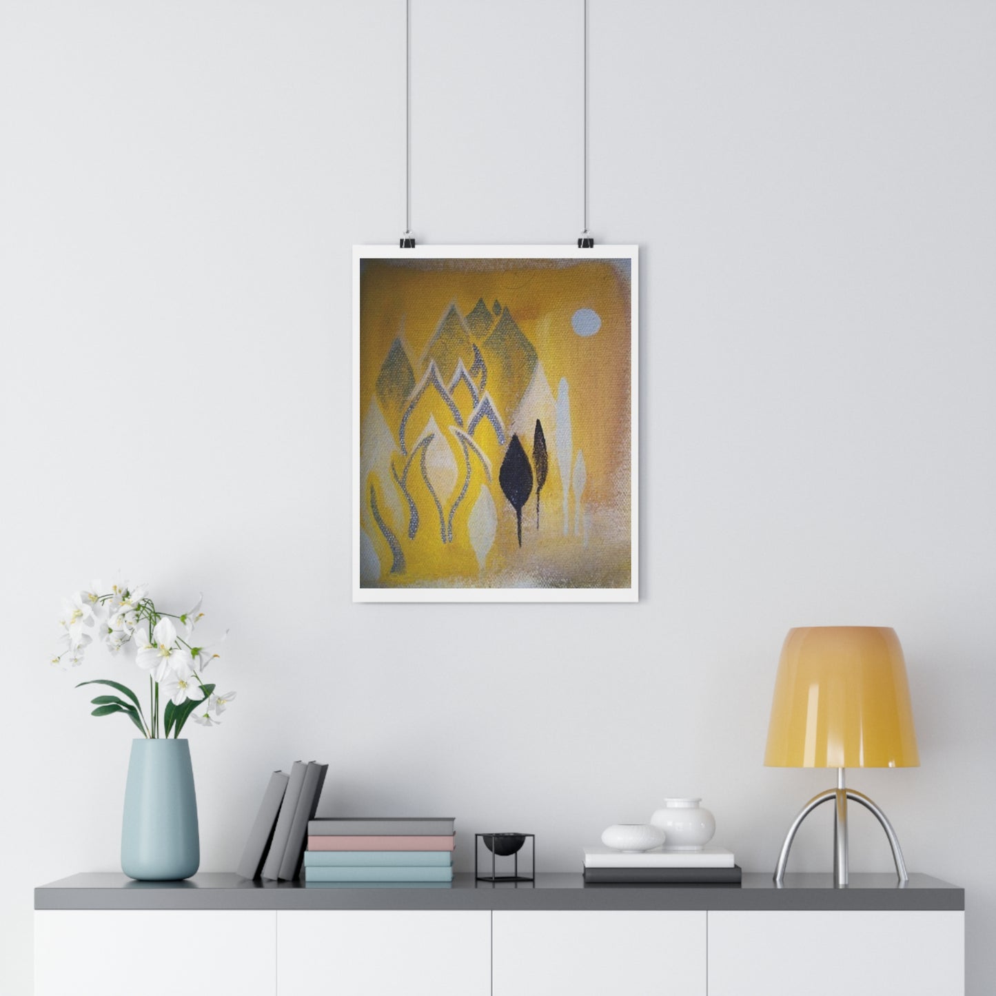 "Simplified Landscape”- Giclée Art Print by artist David Hilborn