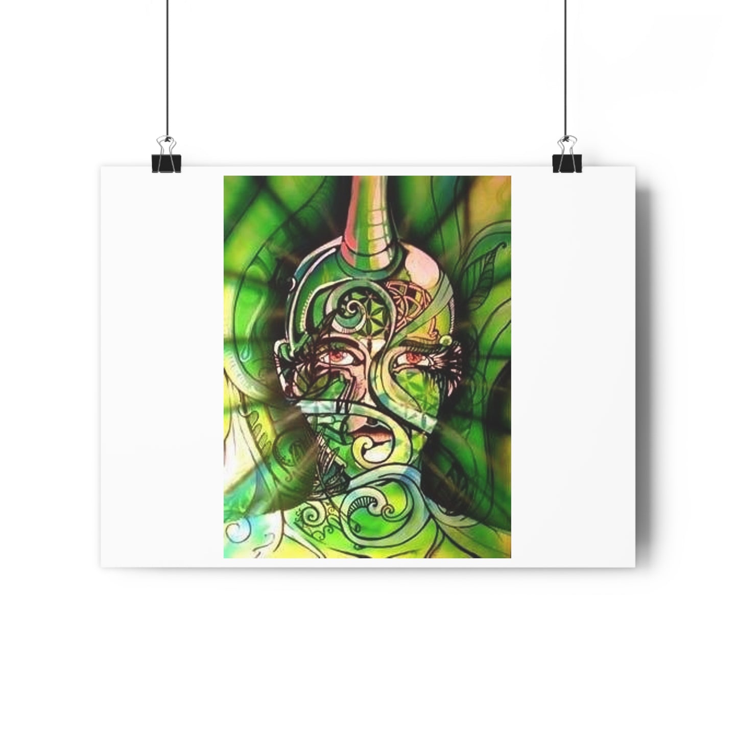 “Earthling”- Giclée Art Print by artist David Hilborn