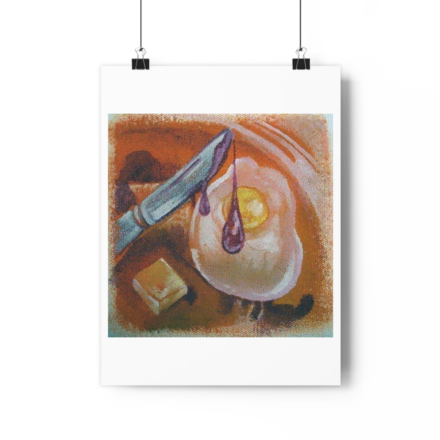 "Bitch you breakfast”- Giclée Art Print by artist David Hilborn