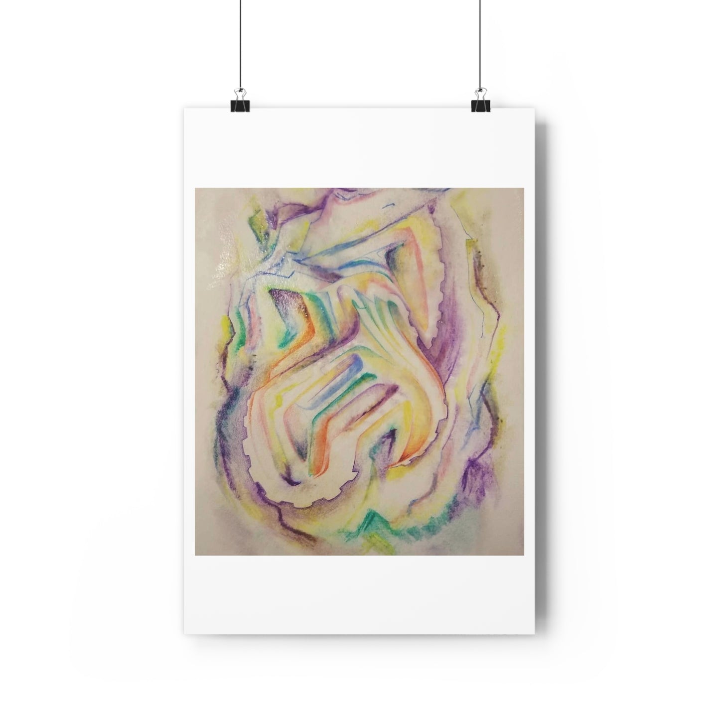 "Splooge Color Study”- Giclée Art Print by artist David Hilborn