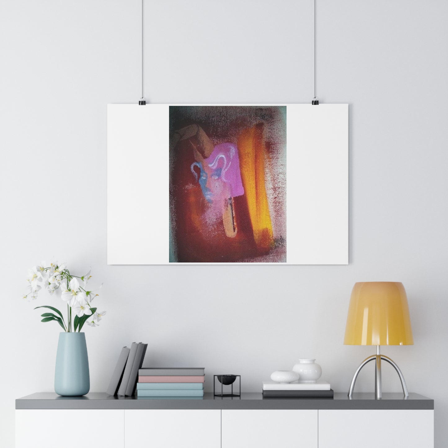 "Strawberry Monroe”- Giclée Art Print by artist David Hilborn