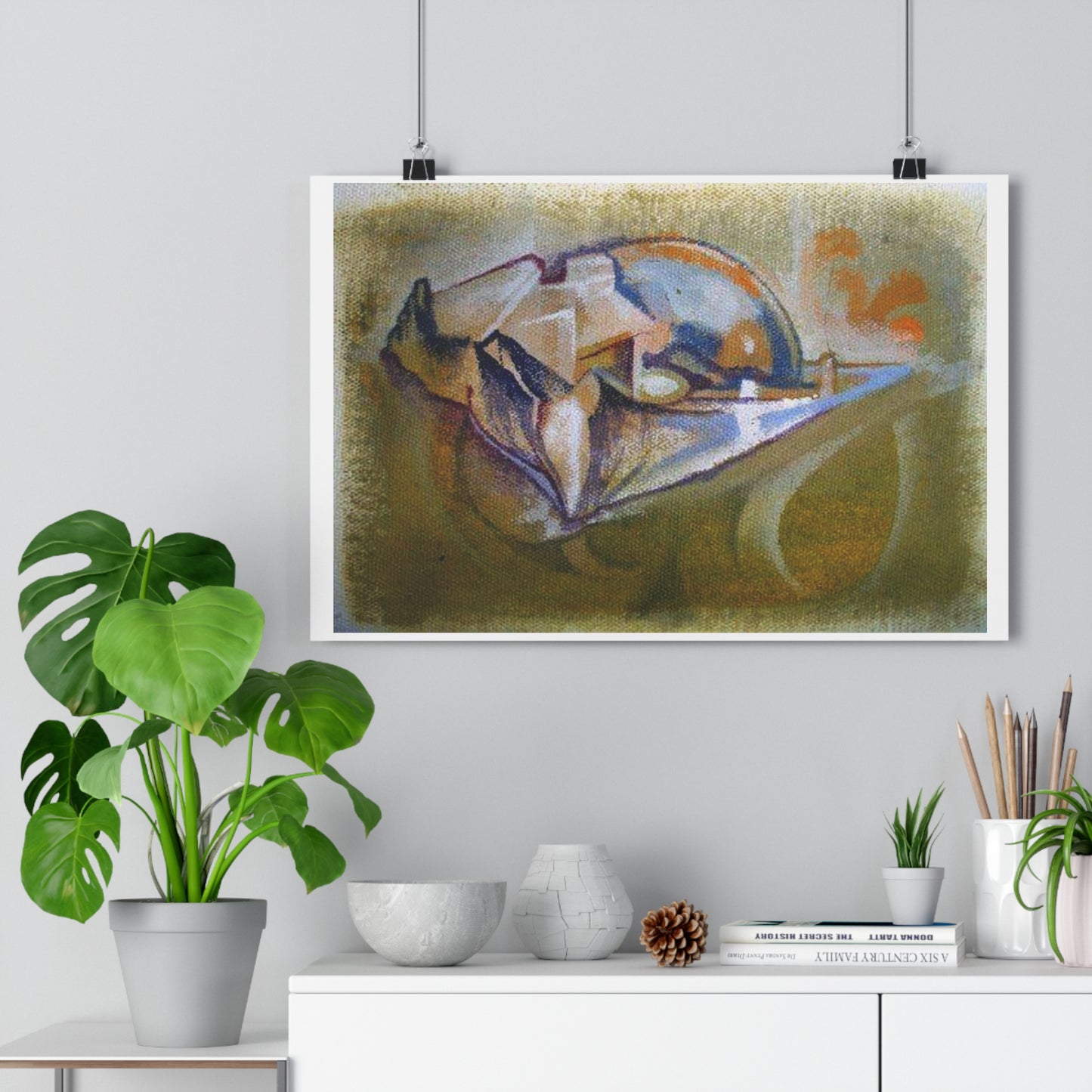 "Flute”- Giclée Art Print by artist David Hilborn