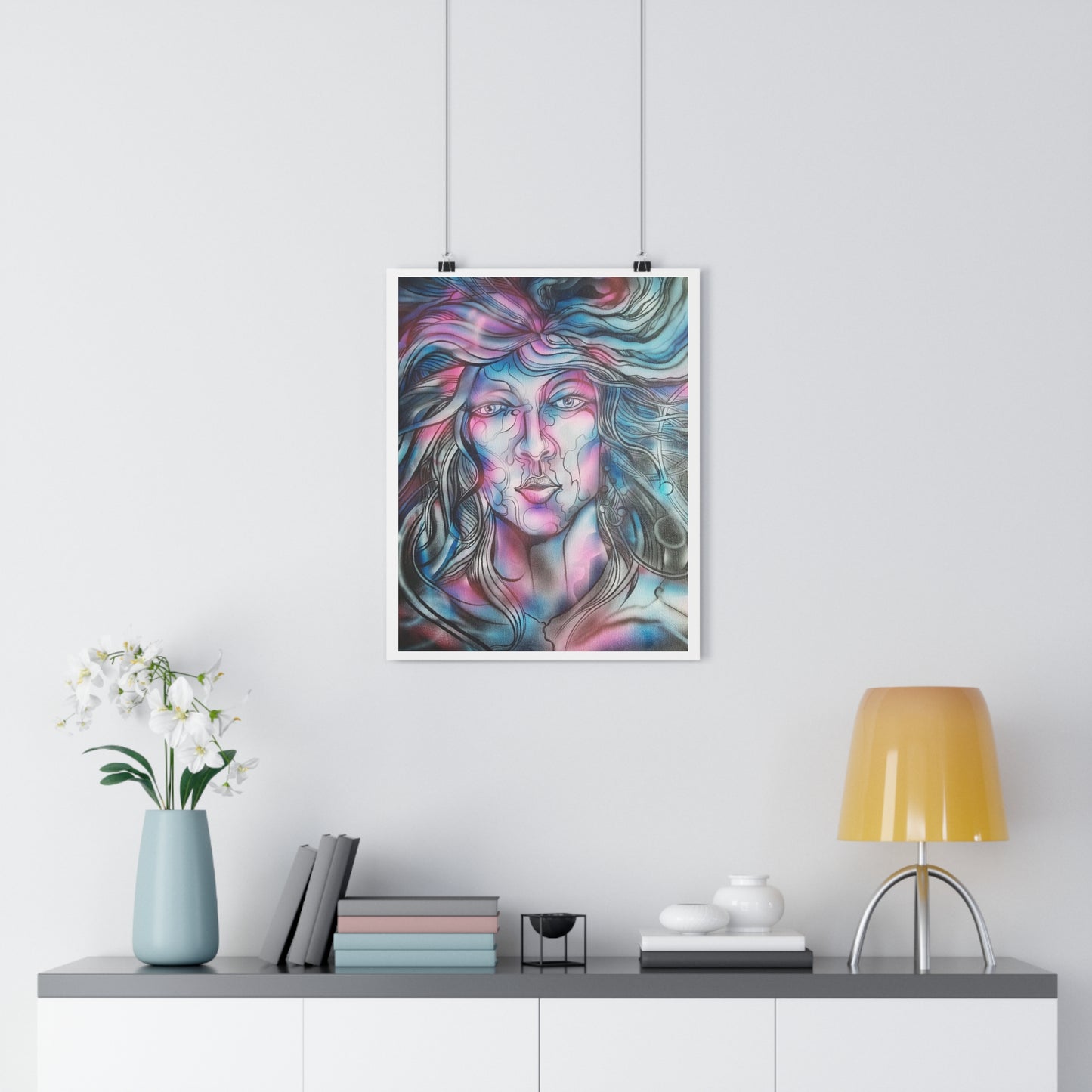 "Cerebral”- Giclée Art Print by artist David Hilborn