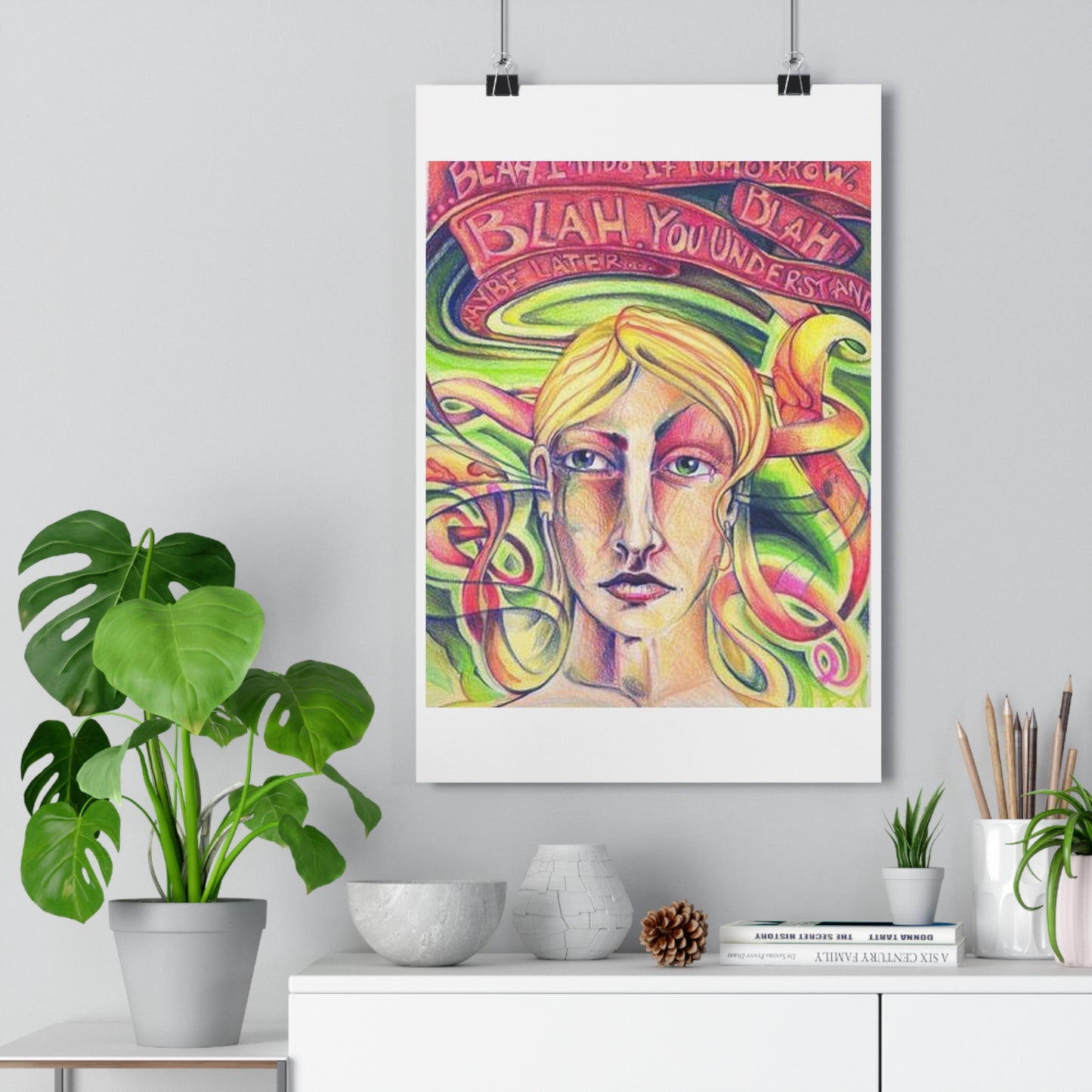 "Poet”- Giclée Art Print by artist David Hilborn