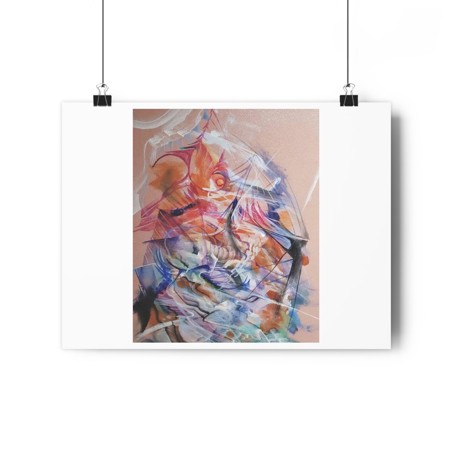 "Creamsicle”- Giclée Art Print by artist David Hilborn