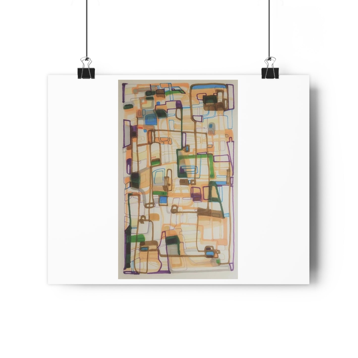 "Retro”- Giclée Art Print by artist David Hilborn