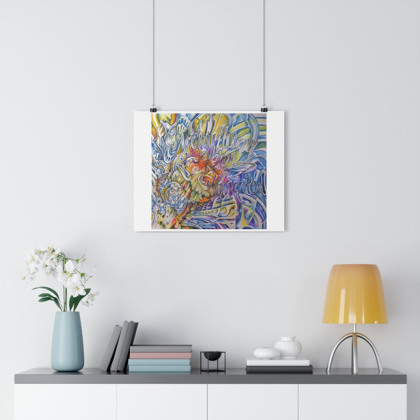 "Everything is Connected”- Giclée Art Print by artist David Hilborn