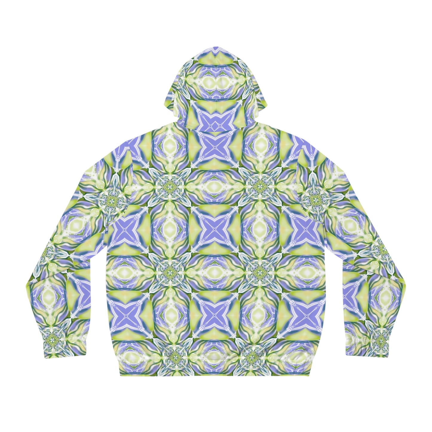 “Illuminated” - All Over Graphic Zip-Up Hoodie by Artist David Hilborn