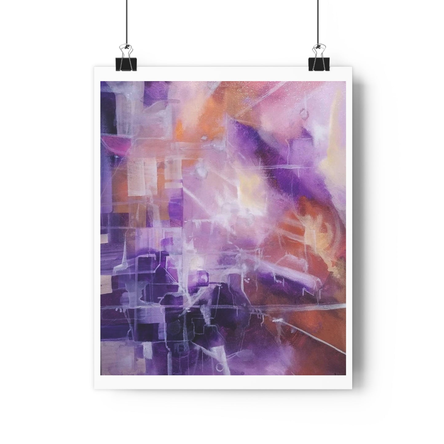 "Purple Paradox”- Giclée Art Print by artist David Hilborn