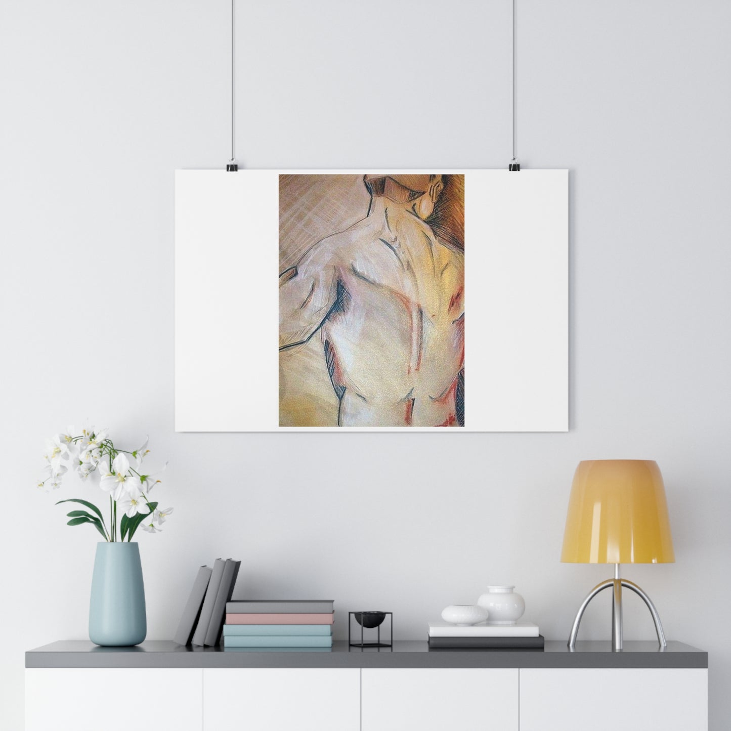 "Anatomy Study”- Giclée Art Print by artist David Hilborn