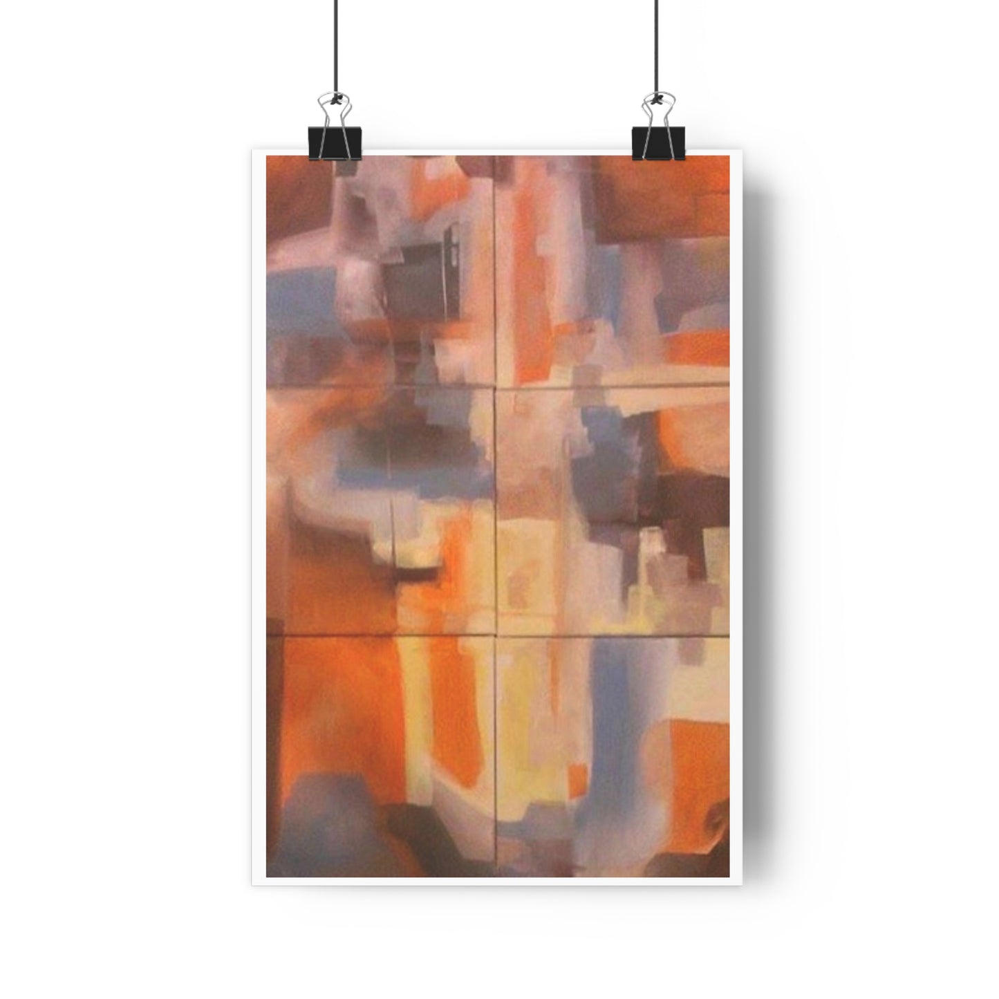 "Complimentary Contemporary”- Giclée Art Print by artist David Hilborn