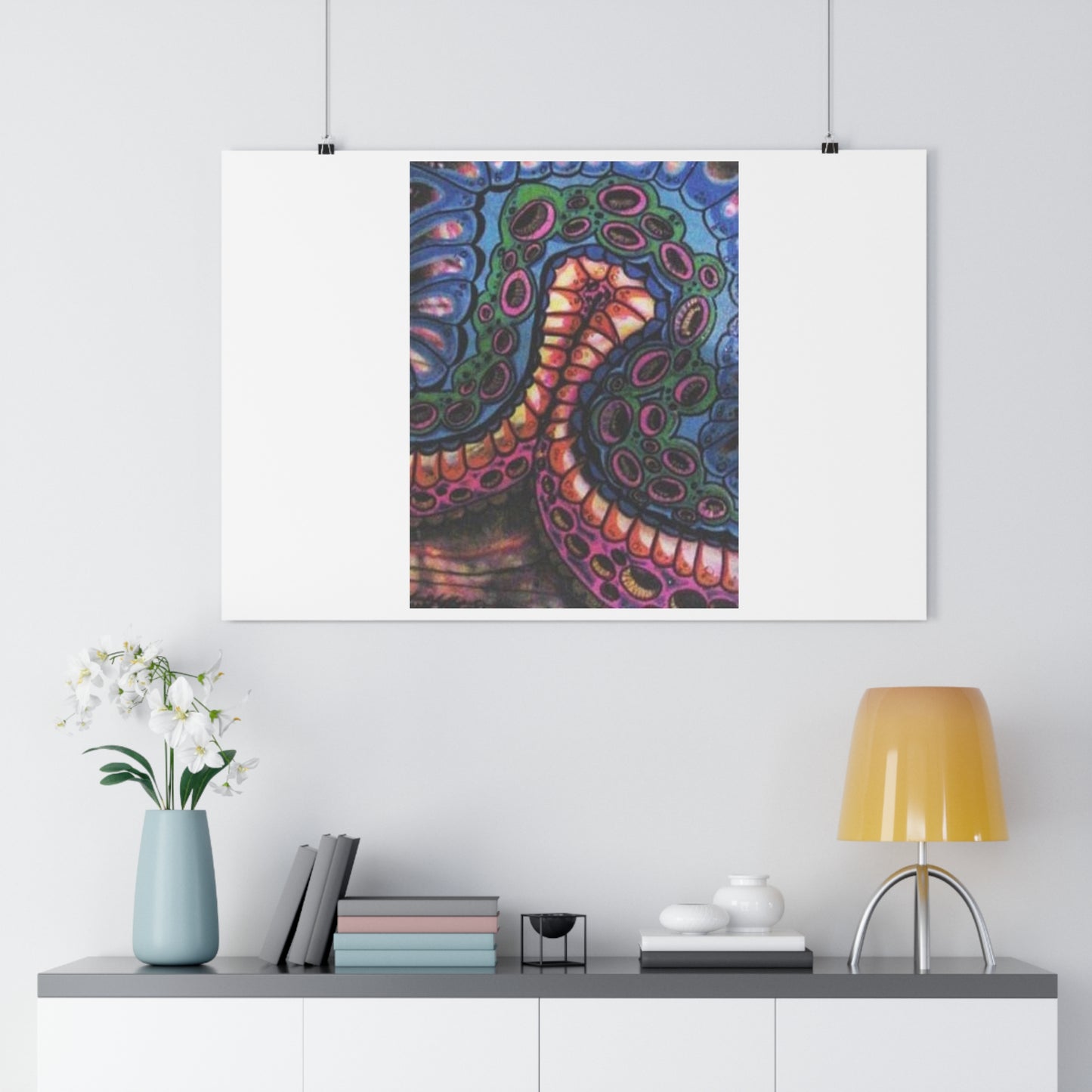 "Octopi”- Giclée Art Print by artist David Hilborn