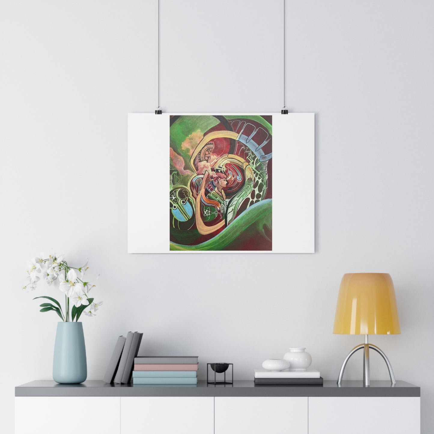 "Spiral”- Giclée Art Print by artist David Hilborn