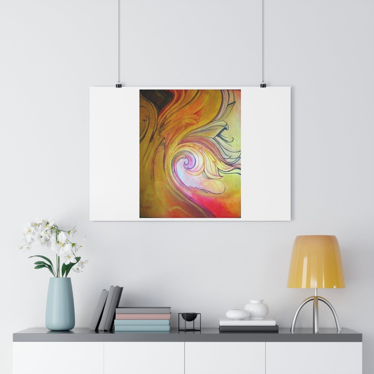 "Sol Flow”- Giclée Art Print by artist David Hilborn