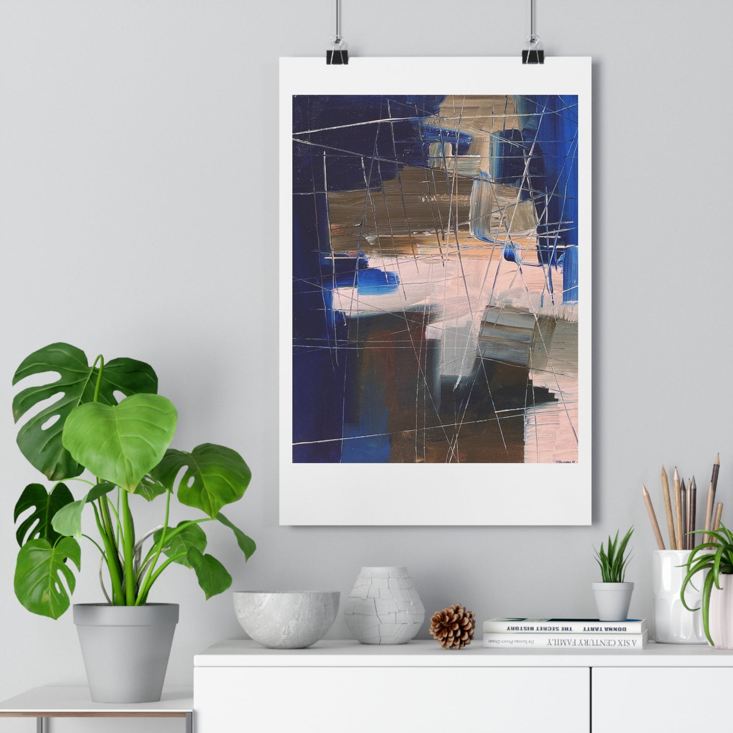 “Beach House”- Giclée Art Print by artist David Hilborn