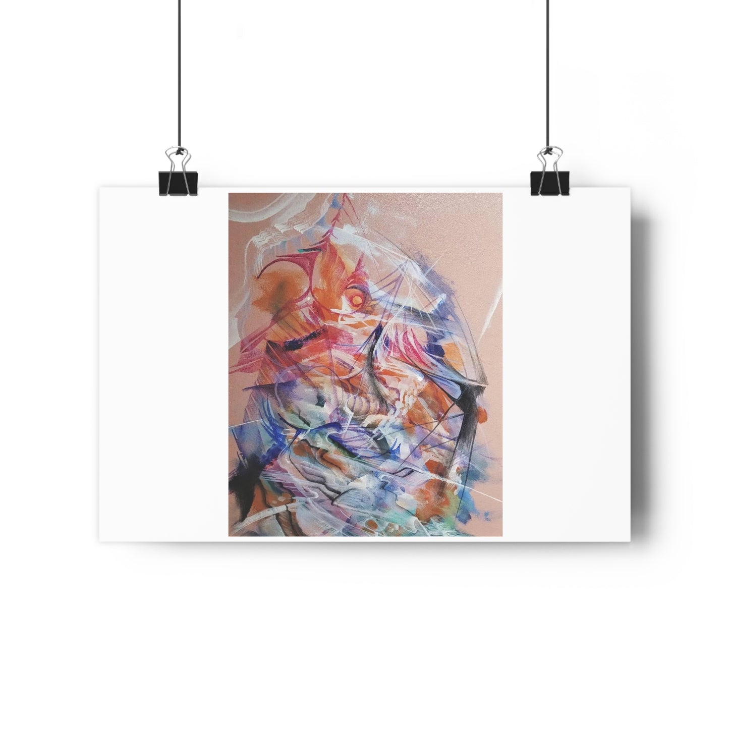 "Creamsicle”- Giclée Art Print by artist David Hilborn