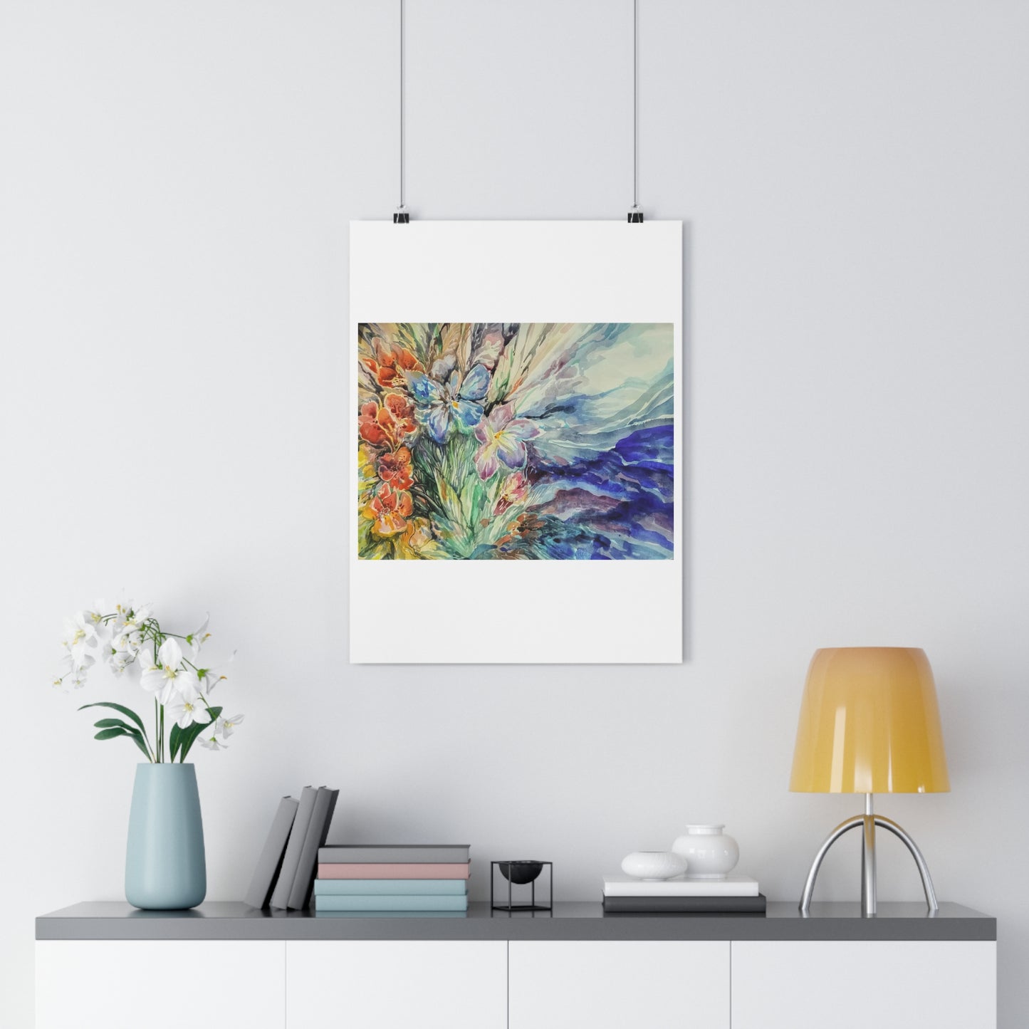 "Faceted Growth”- Giclée Art Print by artist David Hilborn