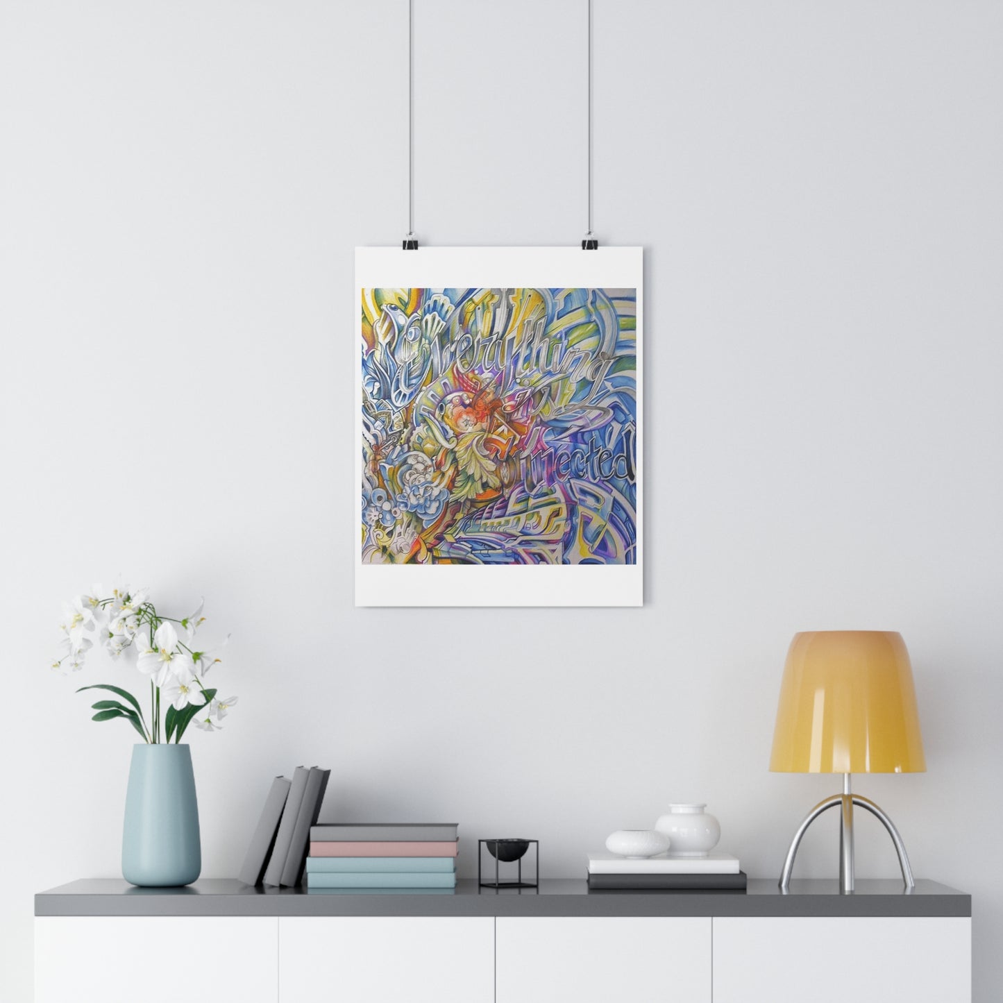 "Everything is Connected”- Giclée Art Print by artist David Hilborn