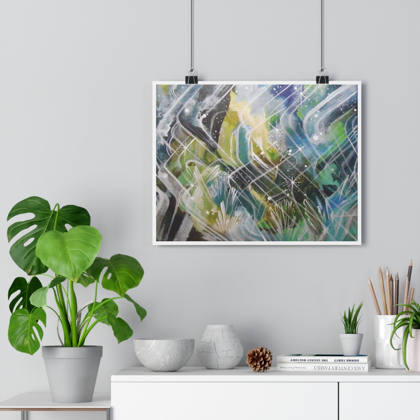 "Form Storm”- Giclée Art Print by artist David Hilborn