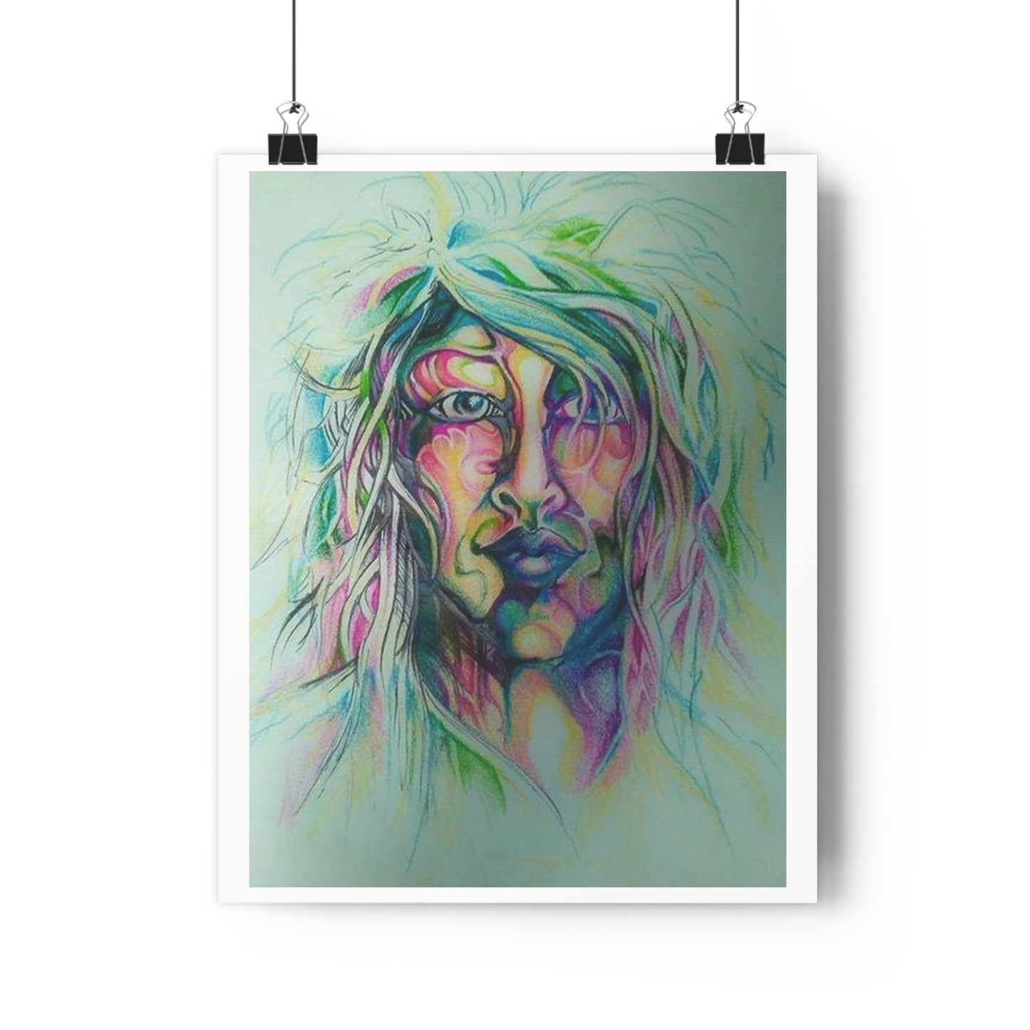 "Blur”- Giclée Art Print by artist David Hilborn