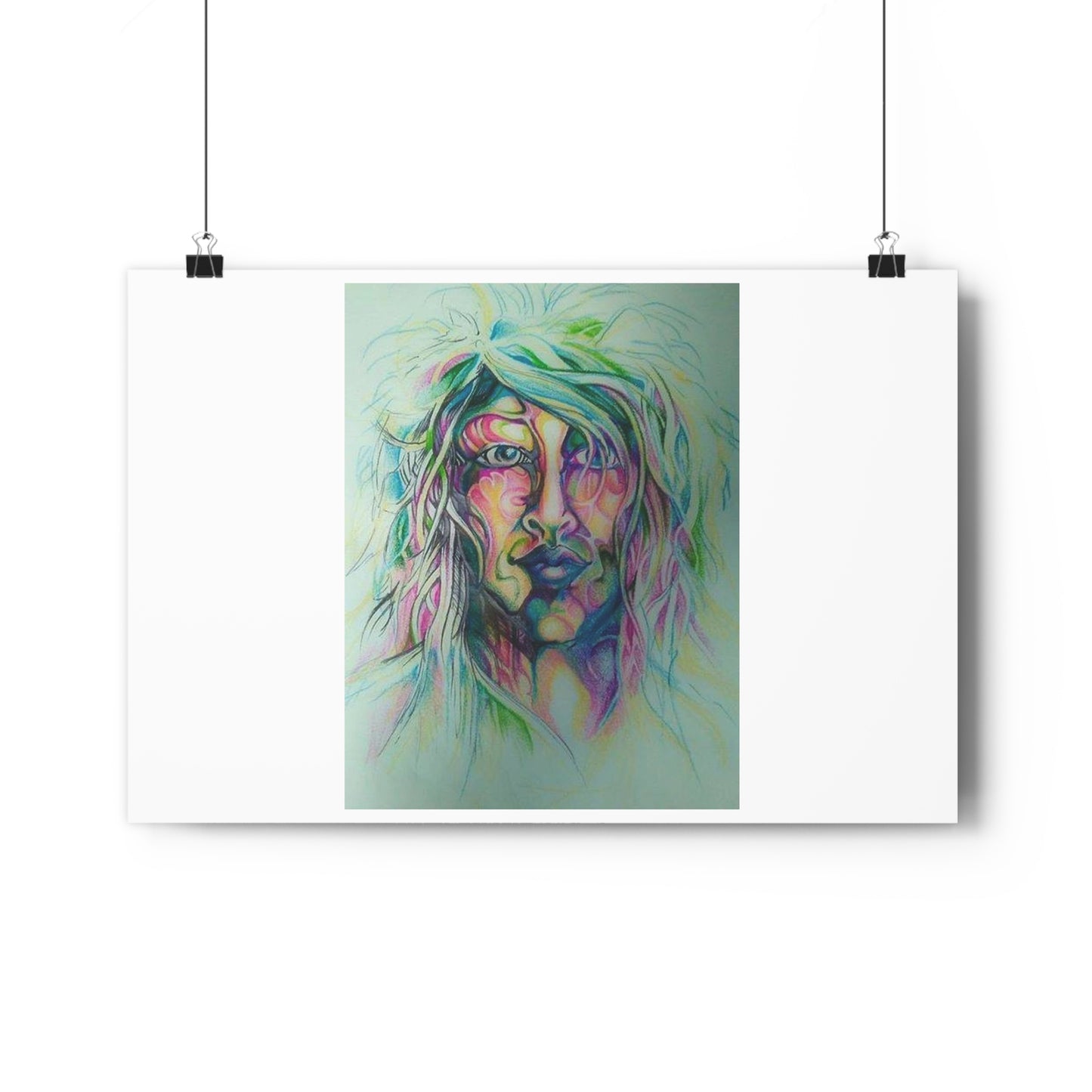 "Blur”- Giclée Art Print by artist David Hilborn