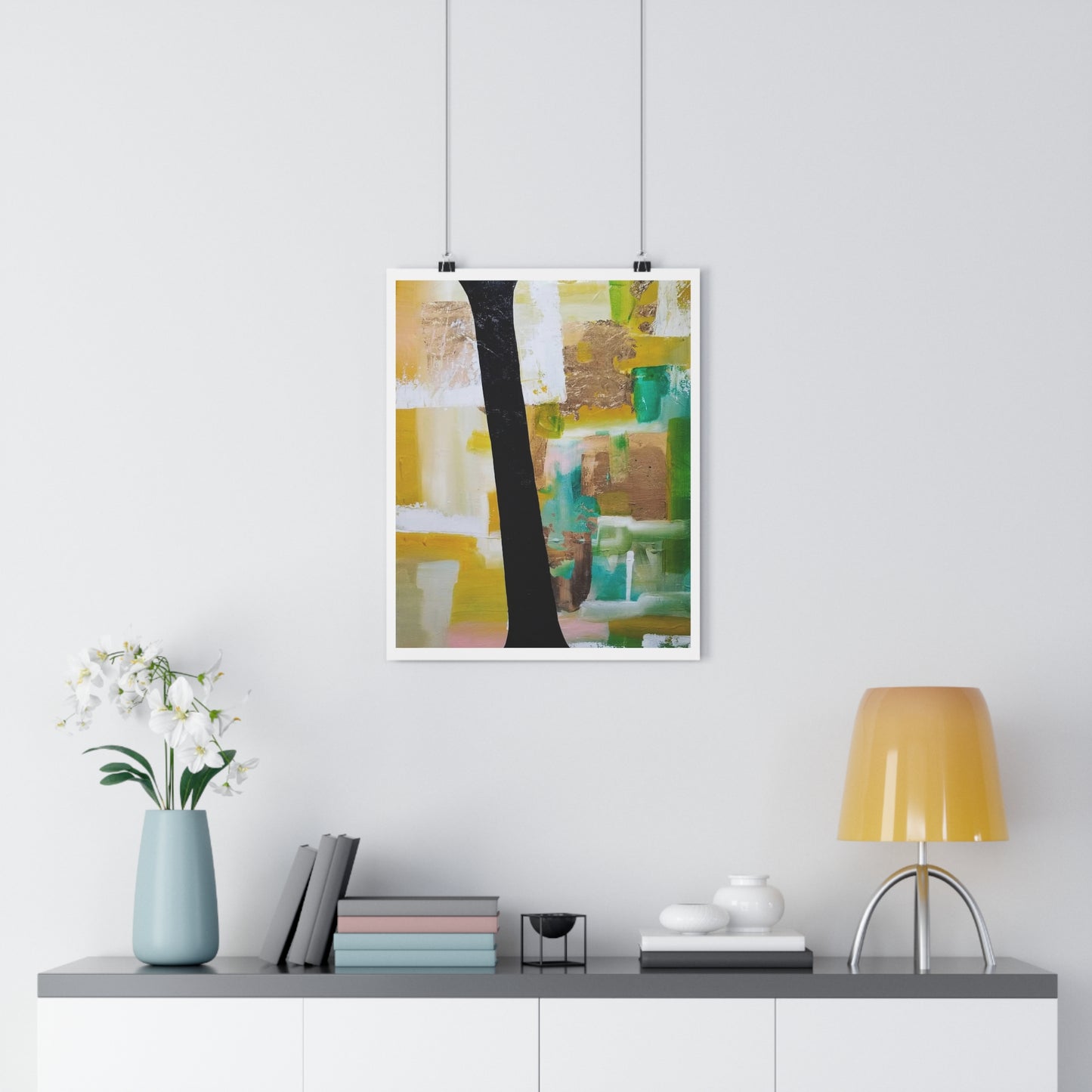 "Bus View”- Giclée Art Print by artist David Hilborn