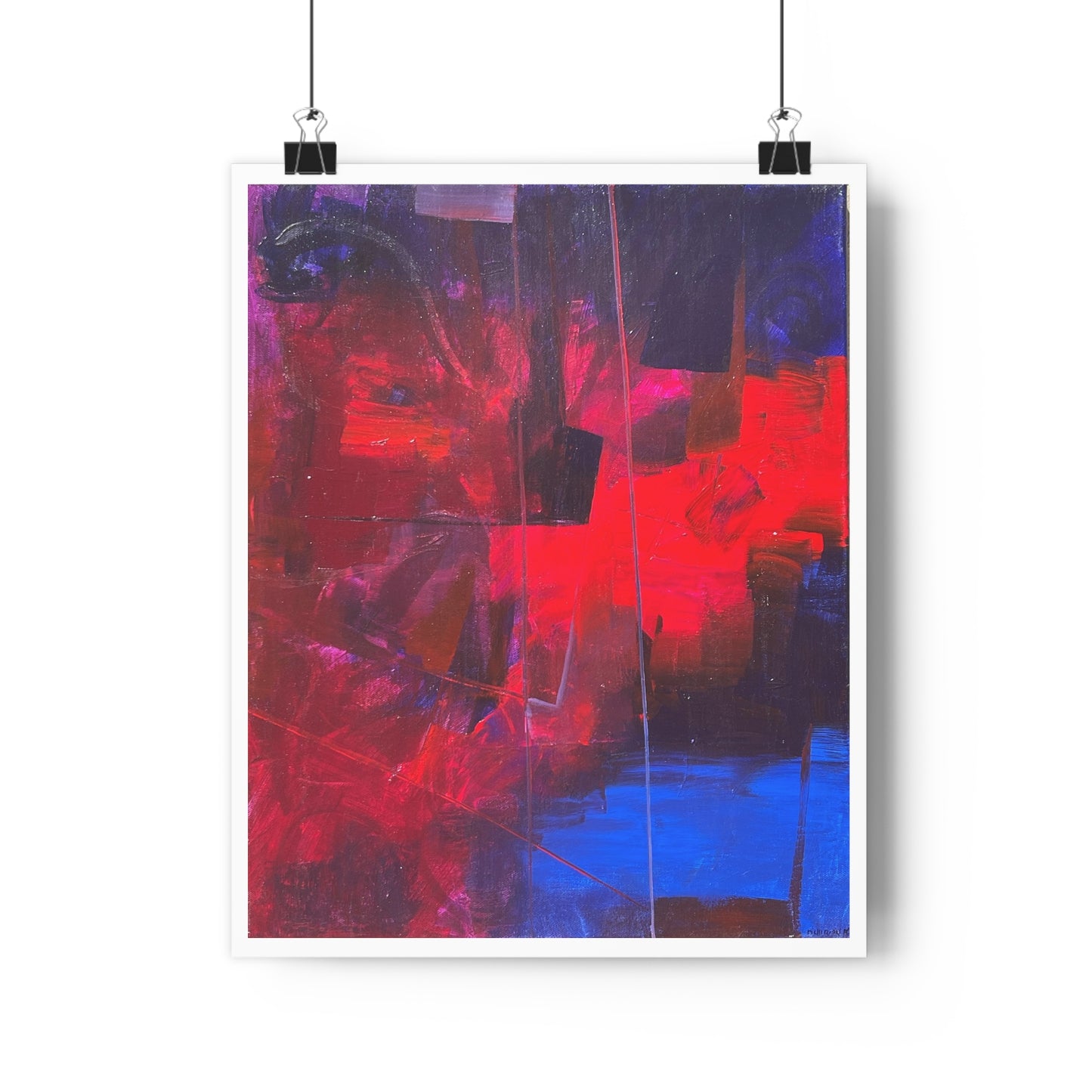 “Core”- Giclée Art Print by artist David Hilborn