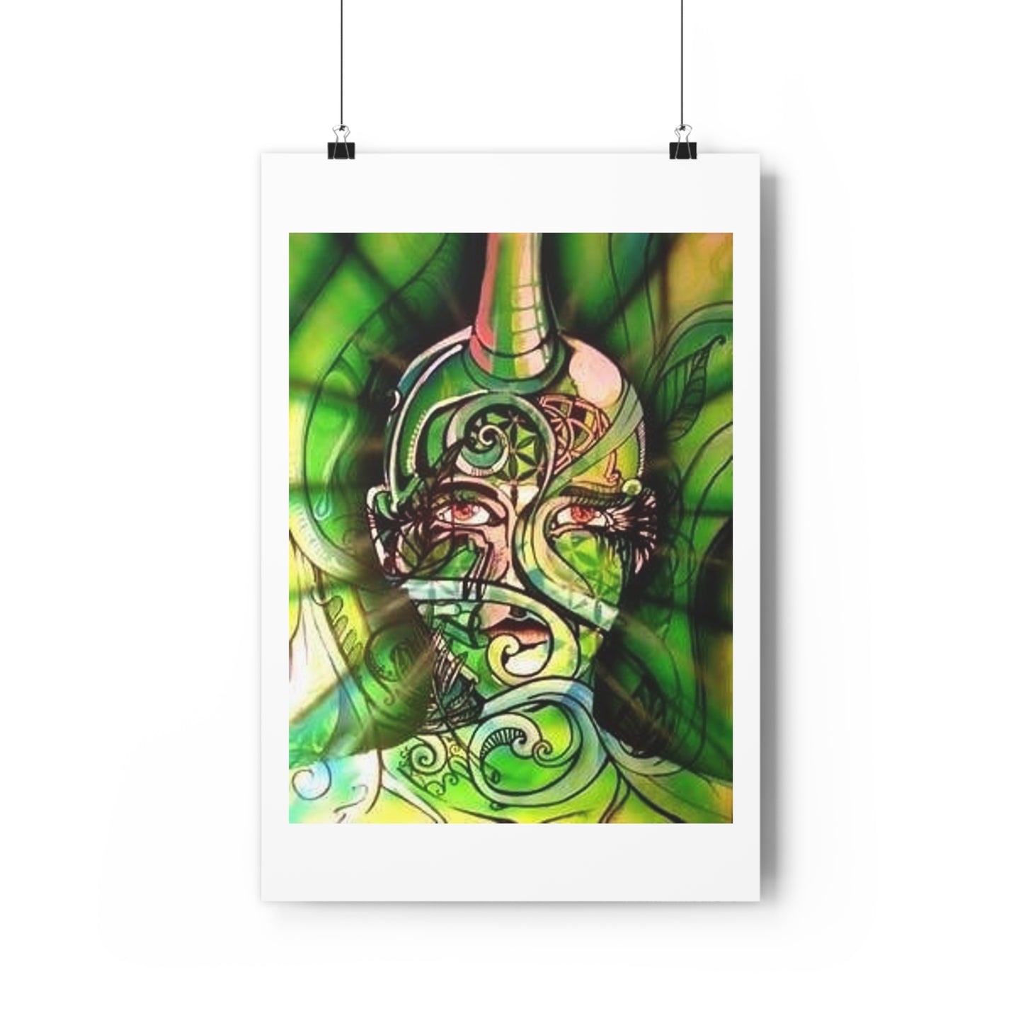 “Earthling”- Giclée Art Print by artist David Hilborn