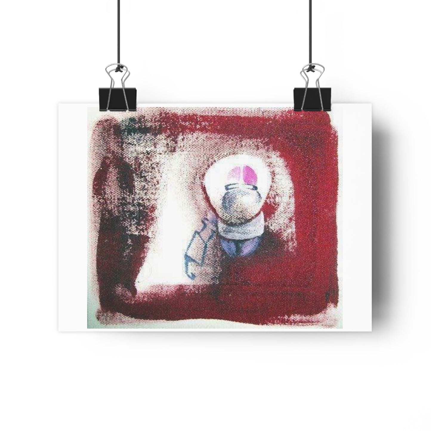 “Beep-boop”- Giclée Art Print by artist David Hilborn