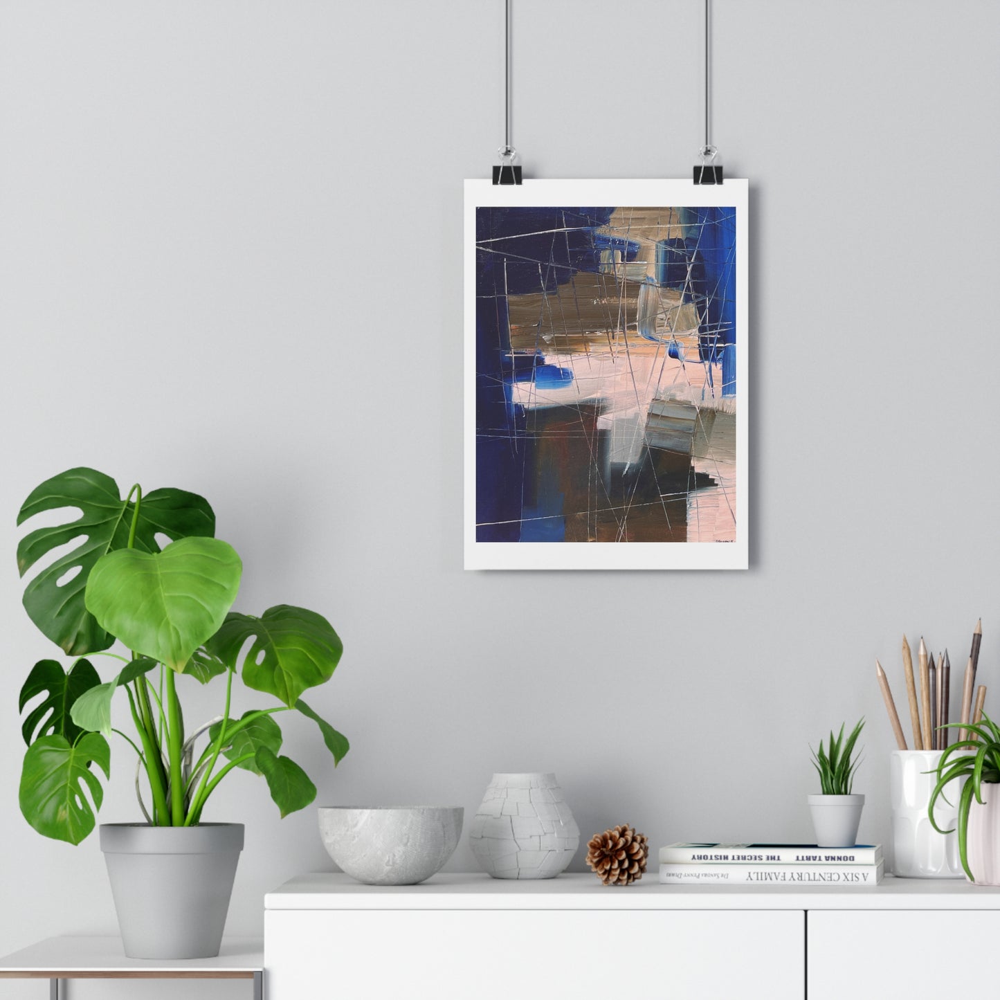 “Beach House”- Giclée Art Print by artist David Hilborn