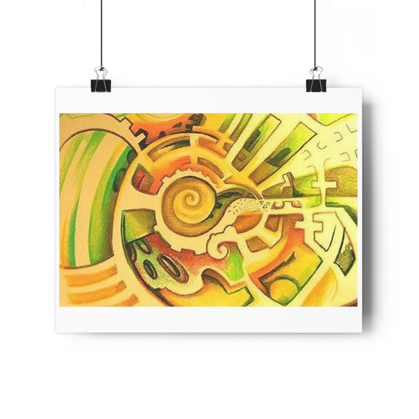 "Clockwork”- Giclée Art Print by artist David Hilborn