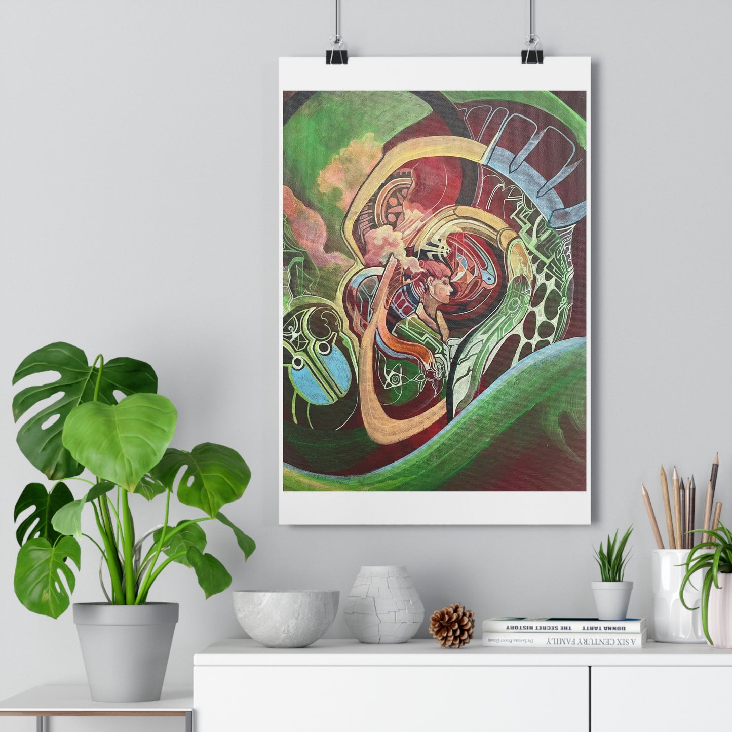 "Spiral”- Giclée Art Print by artist David Hilborn