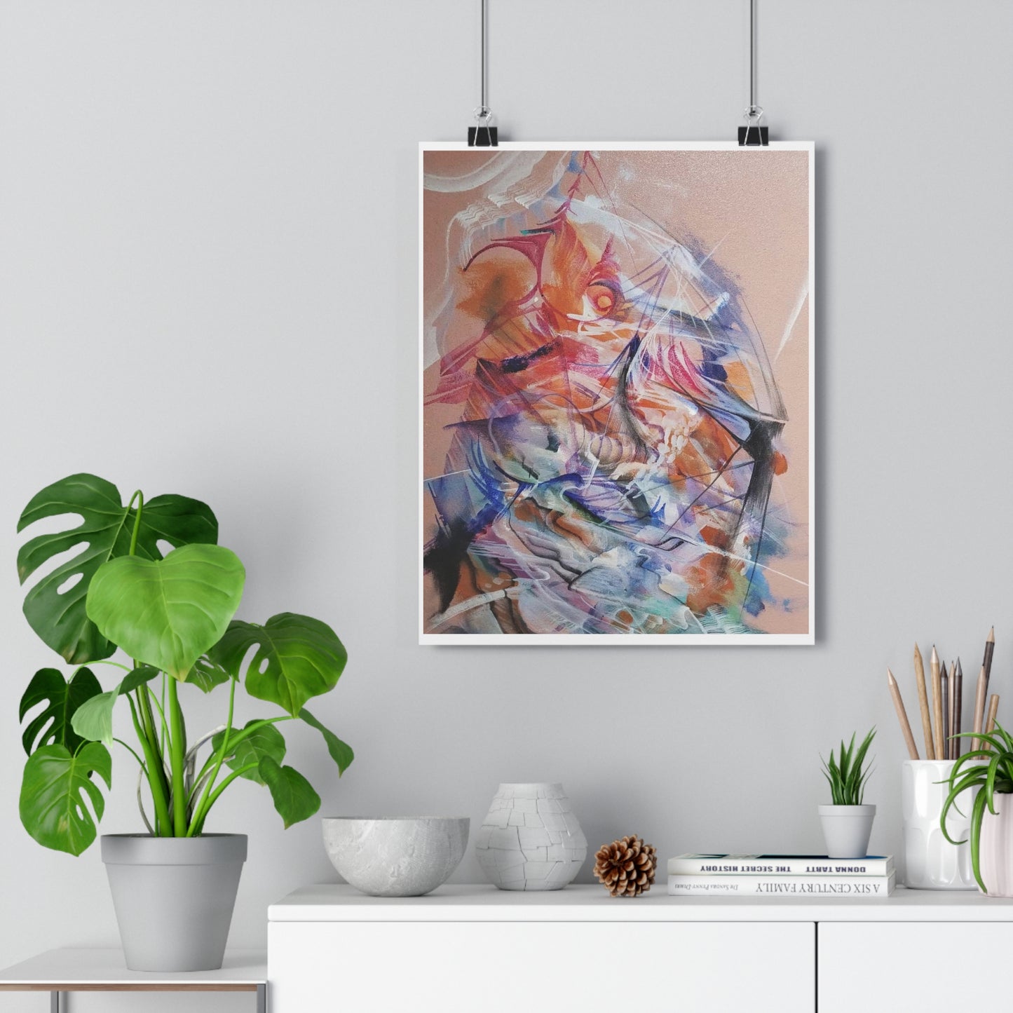 "Creamsicle”- Giclée Art Print by artist David Hilborn