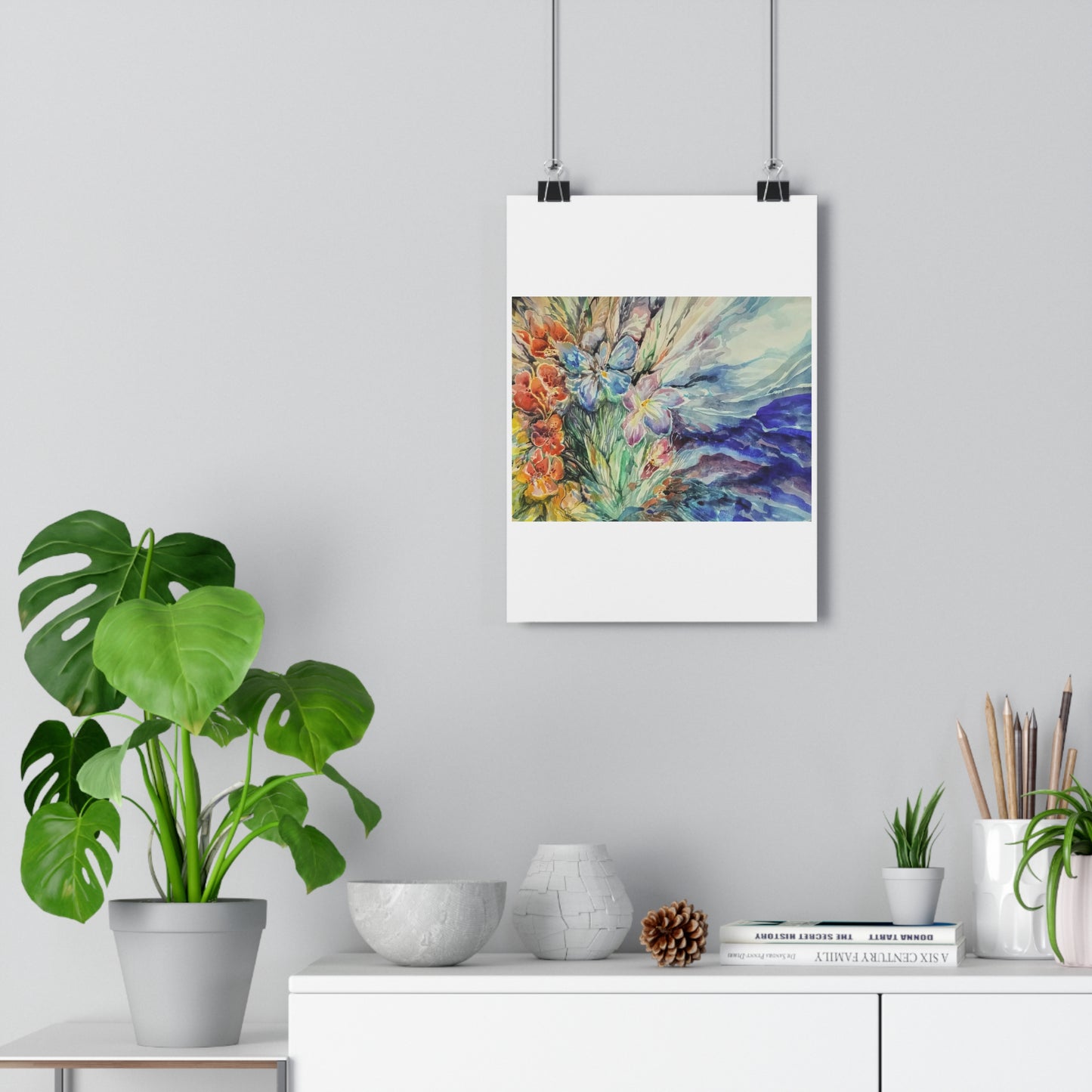 "Faceted Growth”- Giclée Art Print by artist David Hilborn