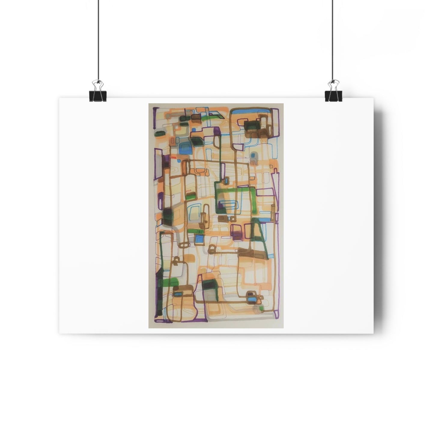 "Retro”- Giclée Art Print by artist David Hilborn