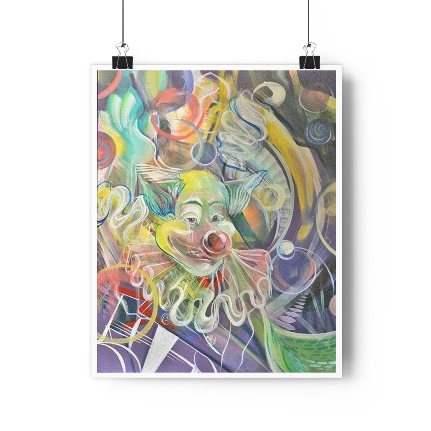 "Clowning Around”- Giclée Art Print by artist David Hilborn